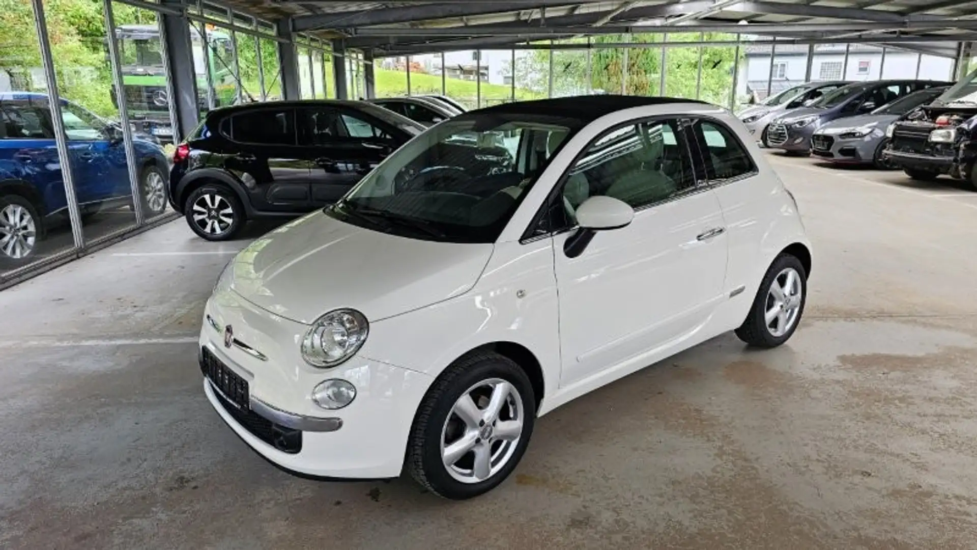 Fiat 500C C 1,2l  Cabrio Lounge Weiß - 1