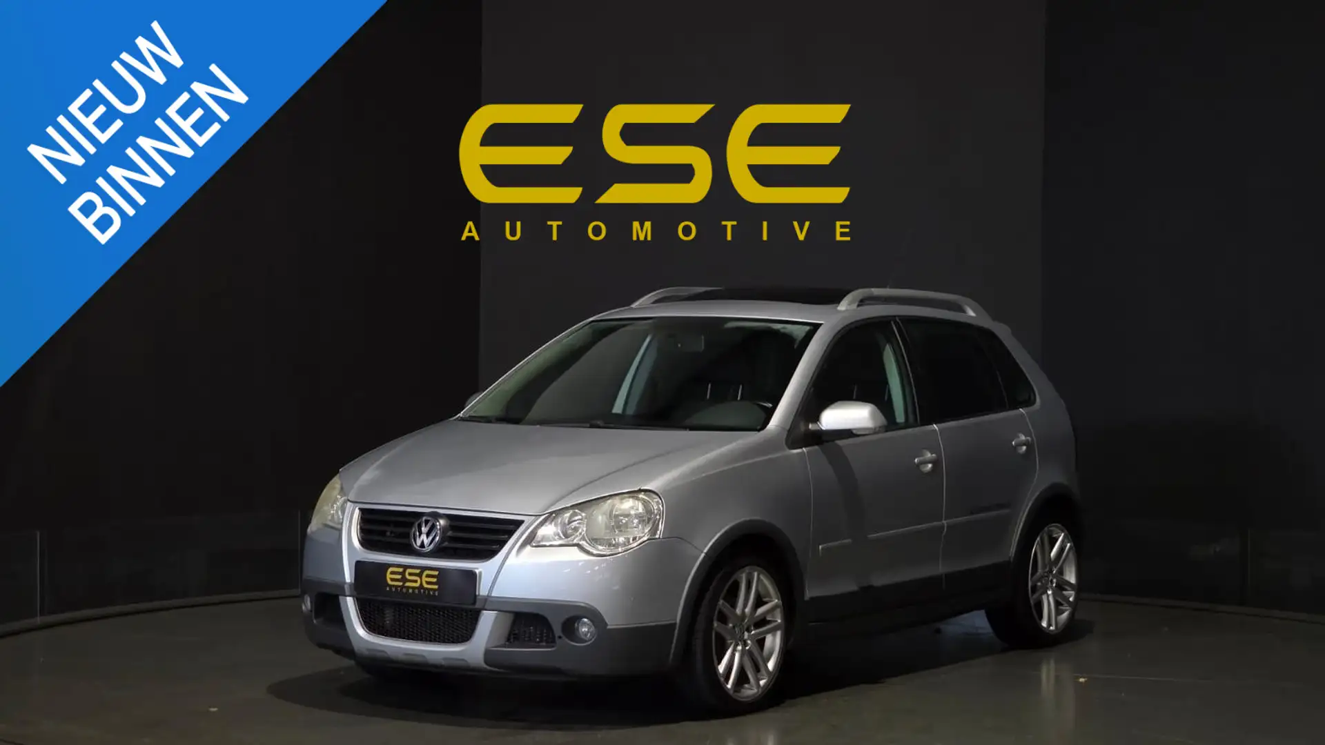 Volkswagen Polo Cross 1.4-16V schuif-/kanteldak | Cruise | Airco Szürke - 1