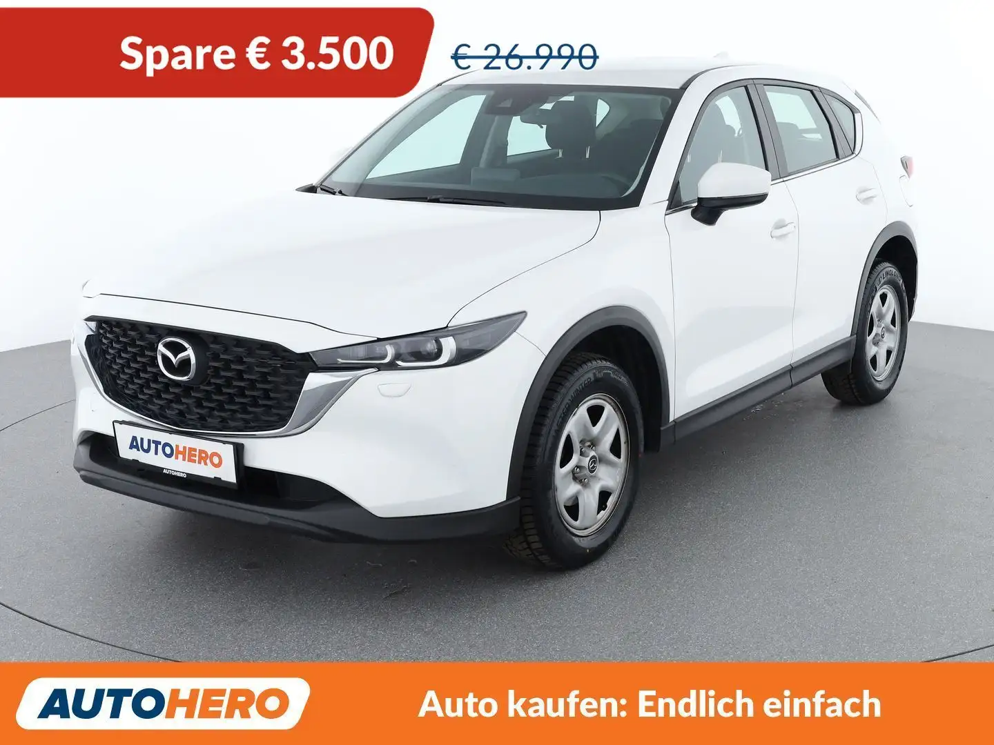 Mazda CX-5 2.0 SKYACTIV-G Mild-Hybrid Prime-Line 2WD Weiß - 1