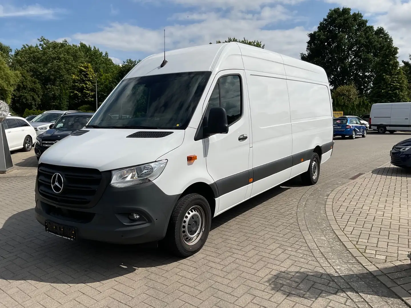 Mercedes-Benz Sprinter 315,3.5t,L3 H2,360°Kamera,Navi,Telefon, Blanc - 1
