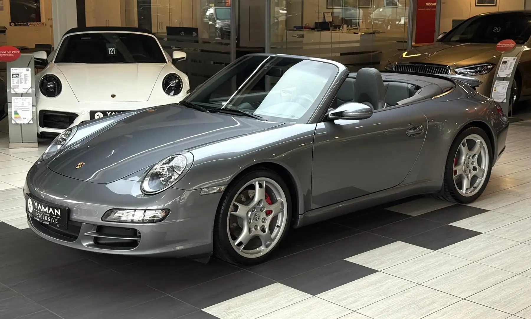 Porsche 911 Carrera S Cabrio Sport-Chrono*U-Frei*2.Hand Grijs - 2