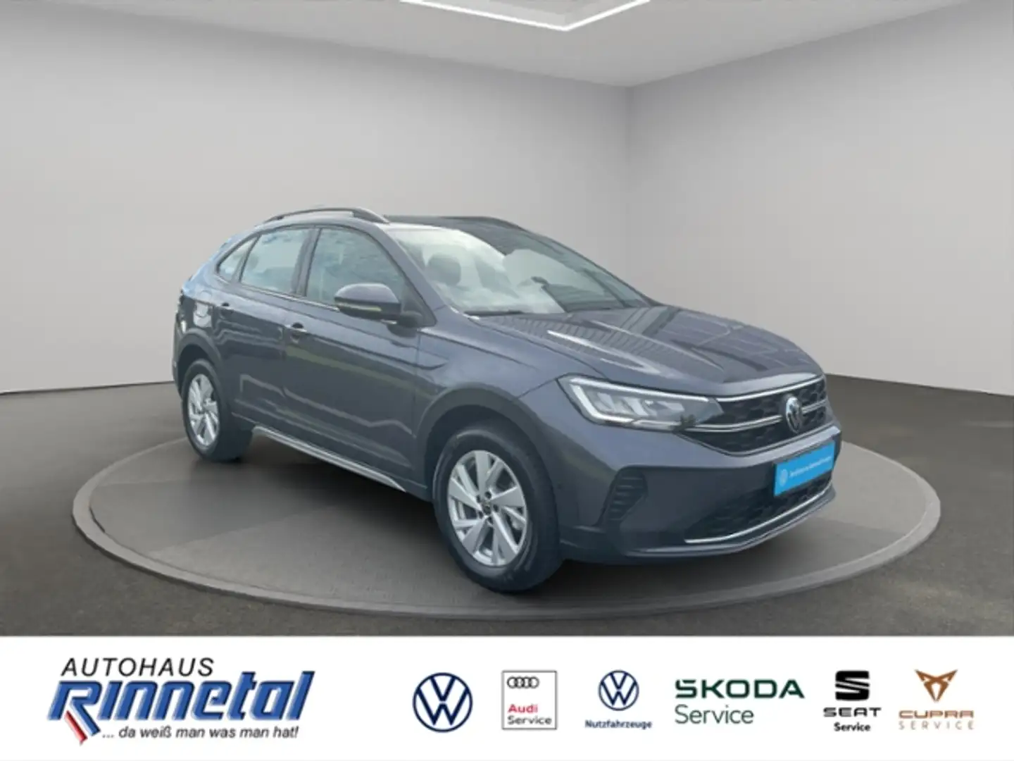 Volkswagen Taigo 1.0 TSI OPF Life LED LICHT+NAVI+PDC+SITZHZG+ACC+T Grau - 2
