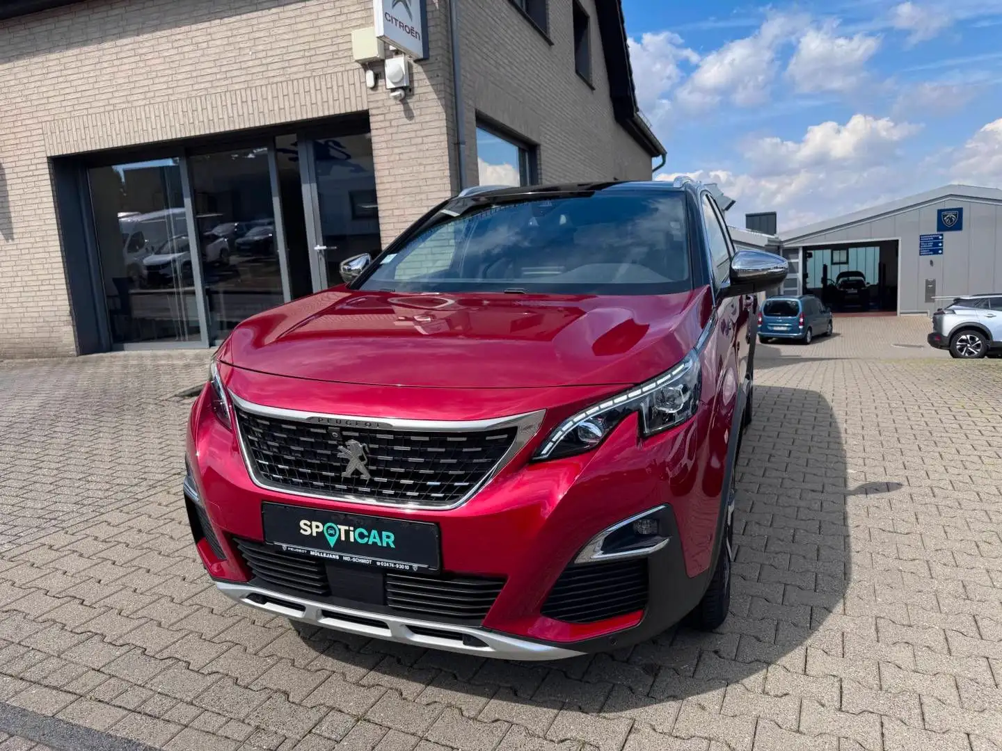 Peugeot 3008 GT BHDI180 EAT8 Rosso - 1