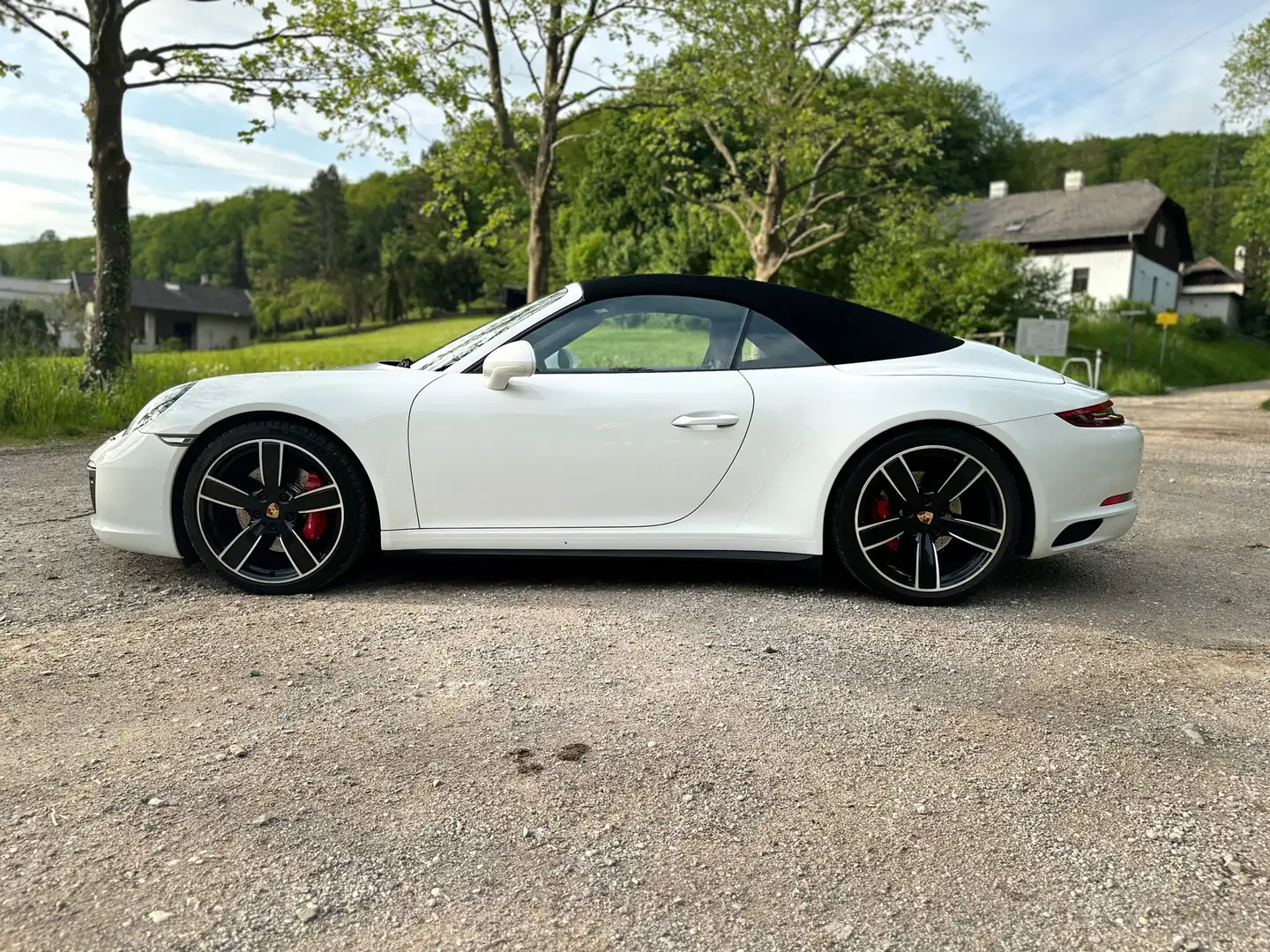 Porsche 991 911 Carrera 4S Cabrio S Weiß - 2