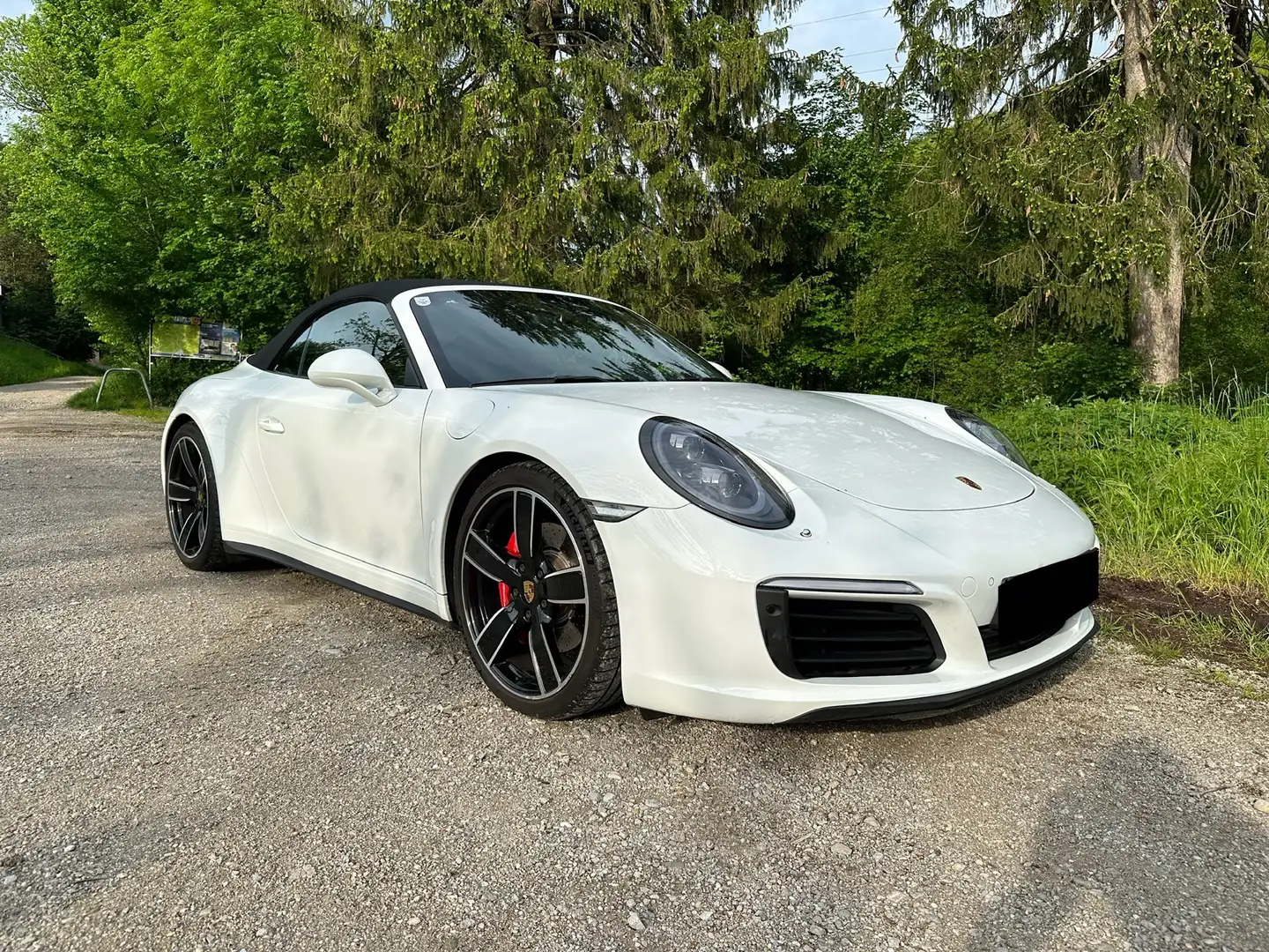 Porsche 991 911 Carrera 4S Cabrio S Weiß - 1