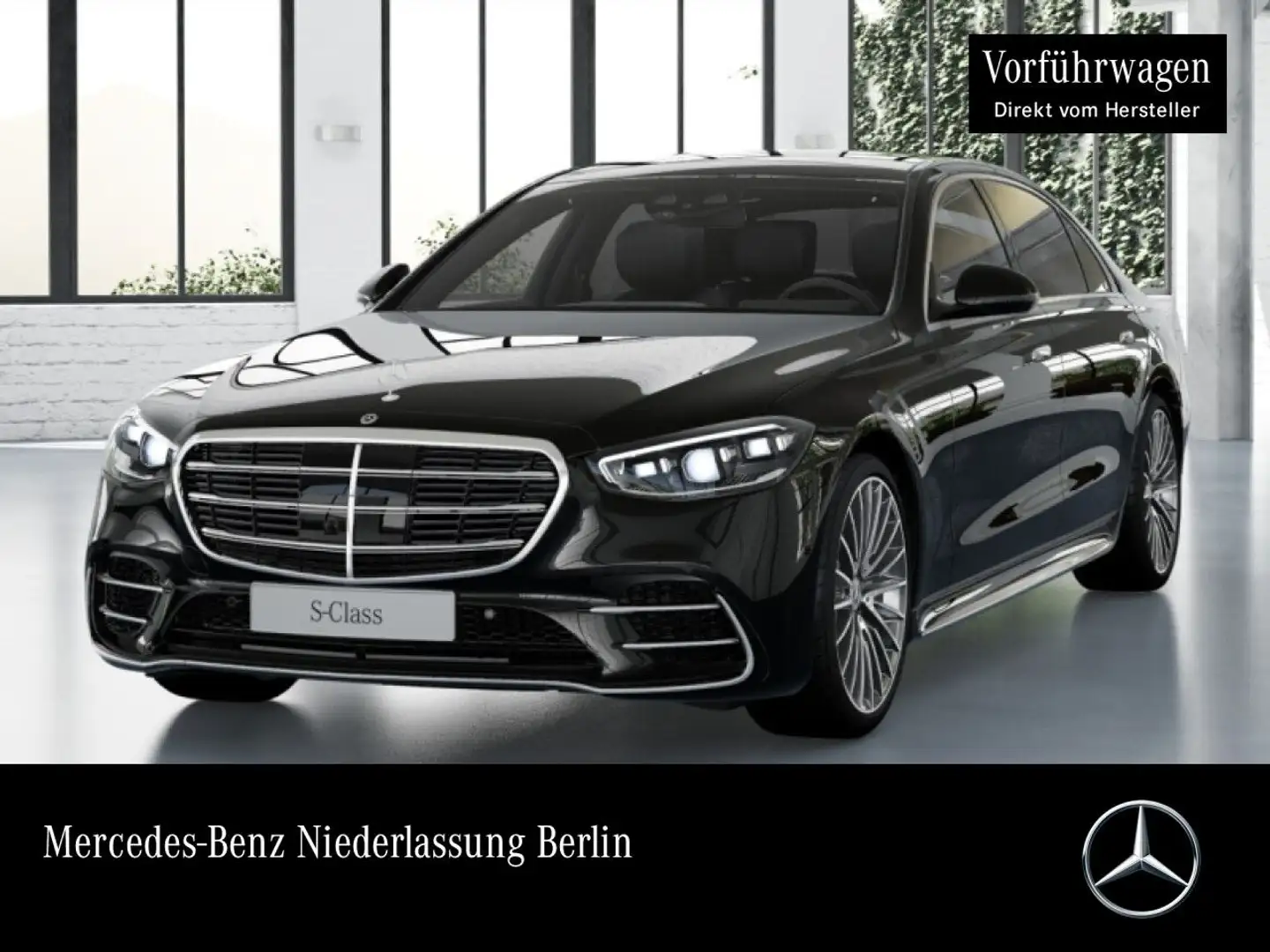 Mercedes-Benz S 350 d L AMG+PANO+360+MULTIBEAM+BURMESTER3D+HUD Schwarz - 1