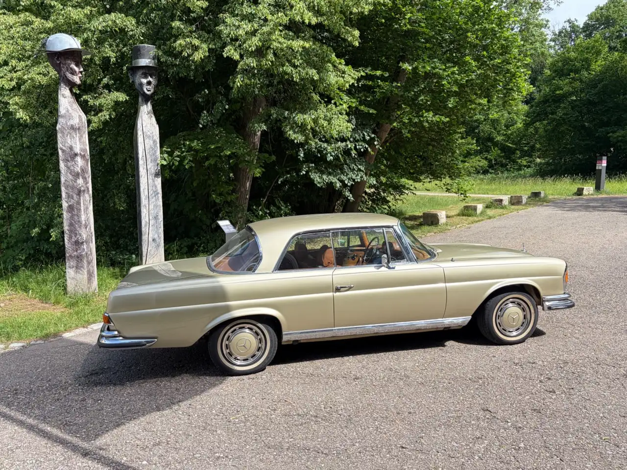 Mercedes-Benz 280 SE 3.5 Coupe sehr schönes Fahrzeug DEUTSCH, foto 3