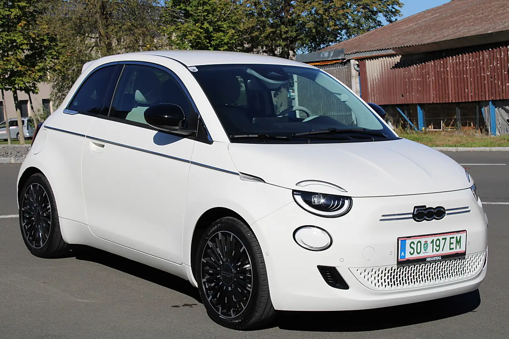Fiat 500 Elektro 42 kWh La Prima netto € 20900,- Weiß - 1