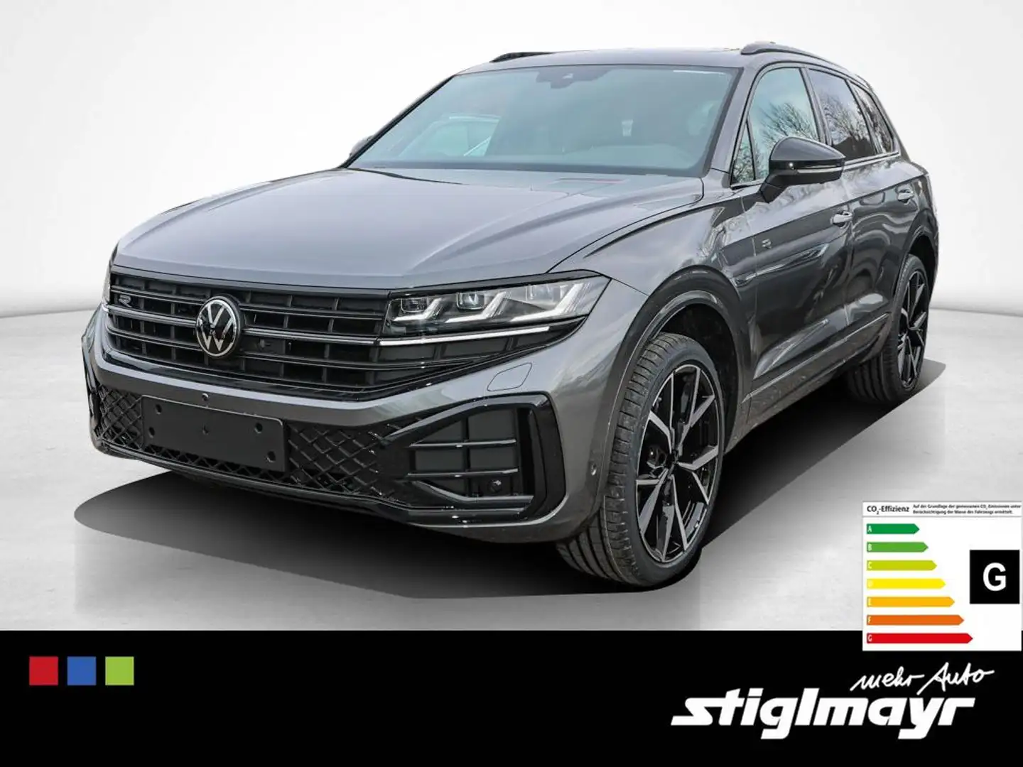 Volkswagen Touareg R-Line 3,0 V6 TDI 4MOTION Alu22 Standhzg Gris - 1