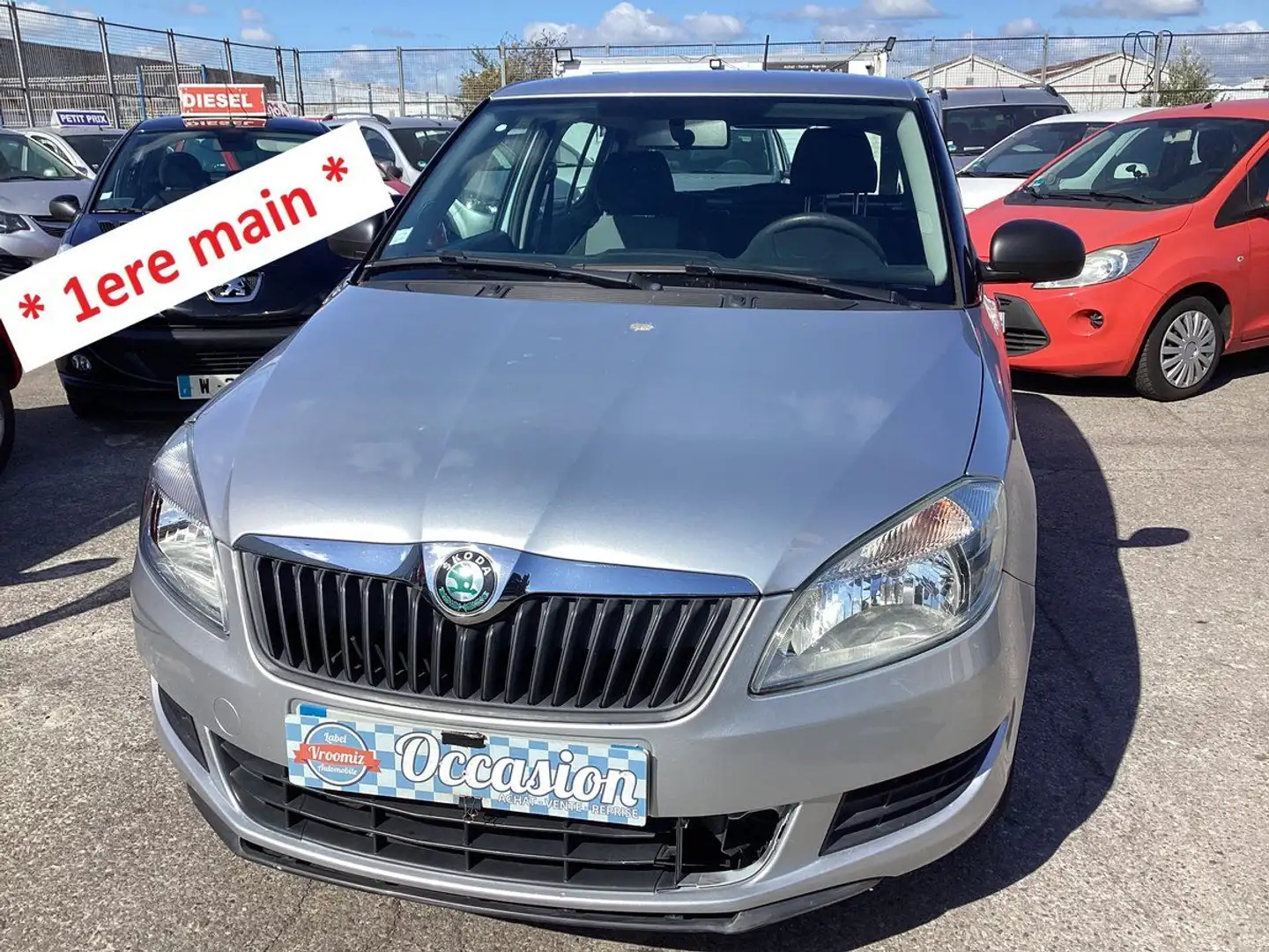 Skoda Fabia 1.2 Active Argent - 1