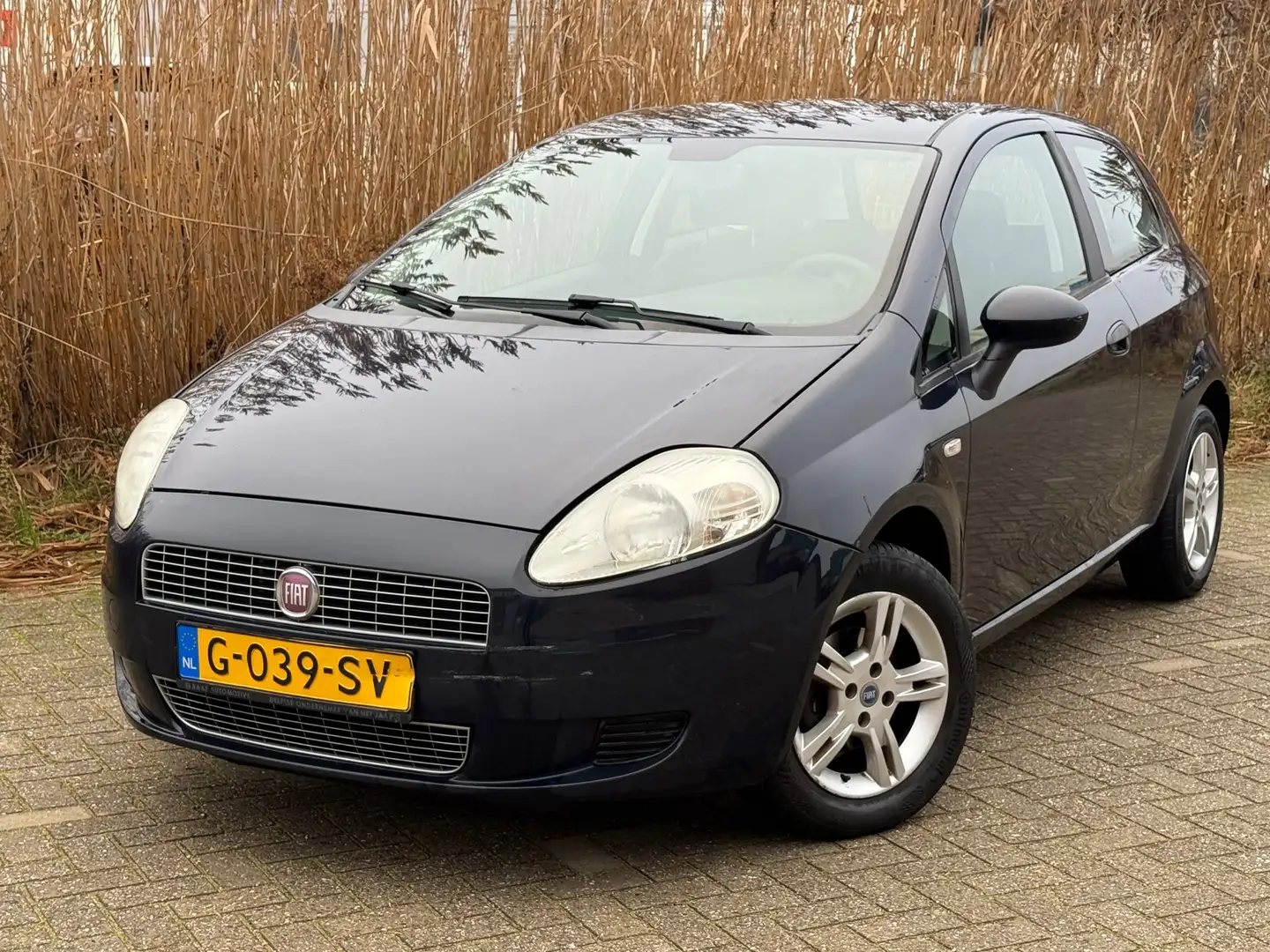 Fiat Grande Punto 1.2 Active Airco Elektrische Ramen Nieuwe Apk Albastru - 1