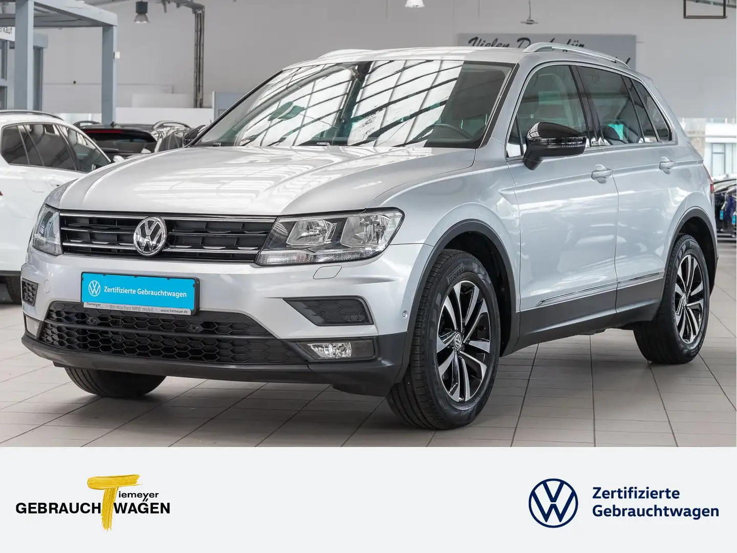 Volkswagen Tiguan 1.5 TSI IQ.DRIVE NAVI SHZG KAMERA LM Plateado - 1
