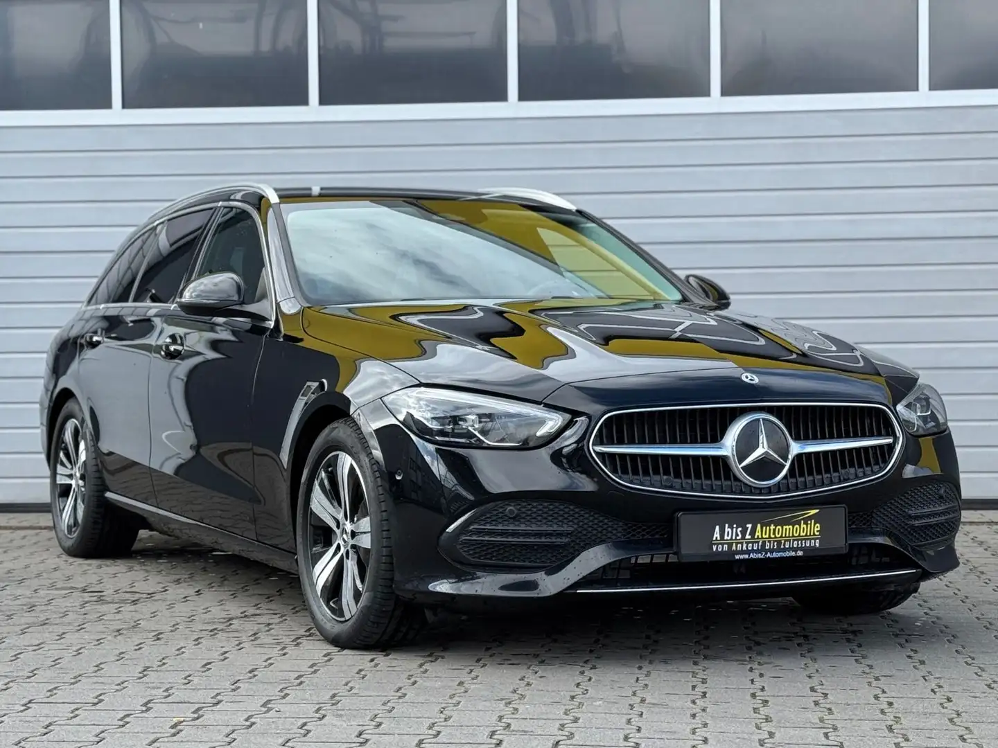 Mercedes-Benz C 200 d T 1.Hand/Ambient/Burmeister/AHK/Garantie Schwarz - 1