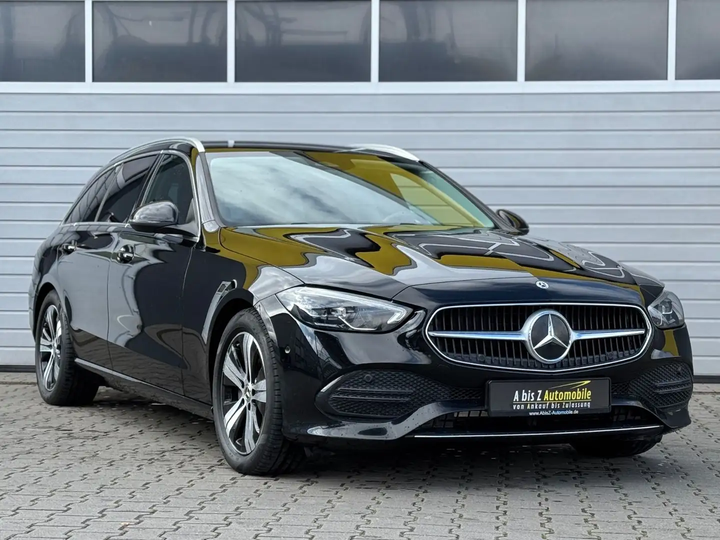 Mercedes-Benz C 200 d T 1.Hand/Ambient/Burmeister/AHK/Garantie Schwarz - 2