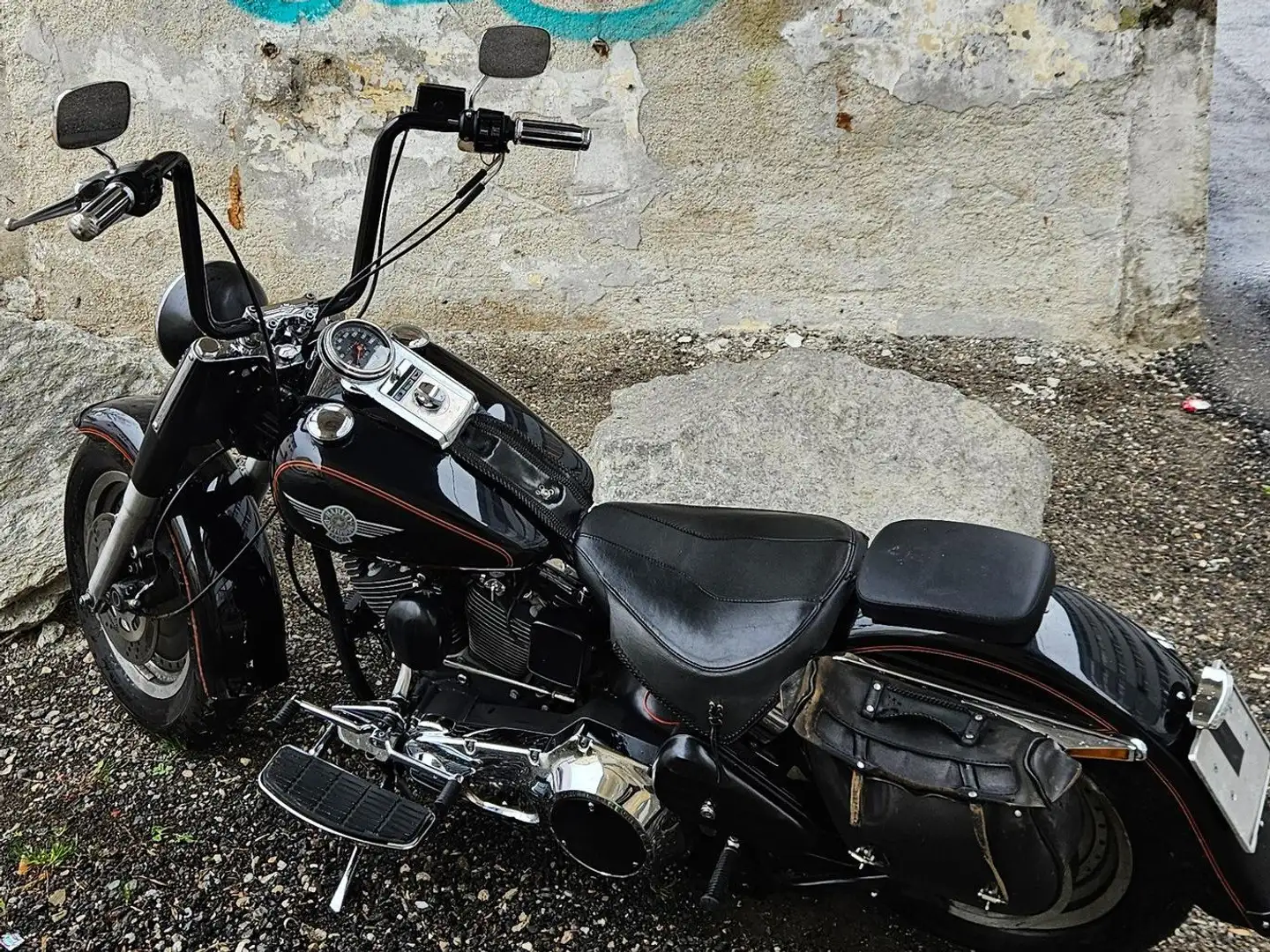 Harley-Davidson Fat Boy Black - 1