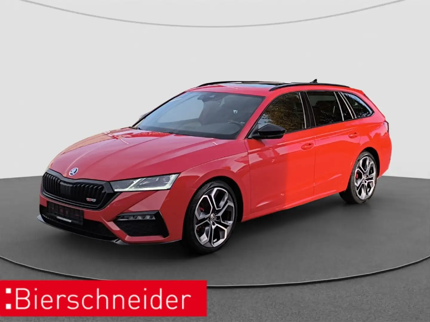 Skoda Octavia Combi 2.0 TDI DSG RS 4x4 PANO MATRIX STHZG Rot - 1