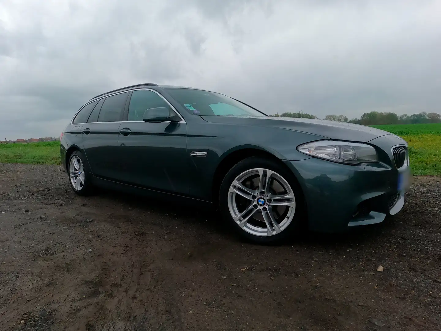 BMW 528 SERIE 5 TOURING F11 Touring 258ch Confort zelena - 1