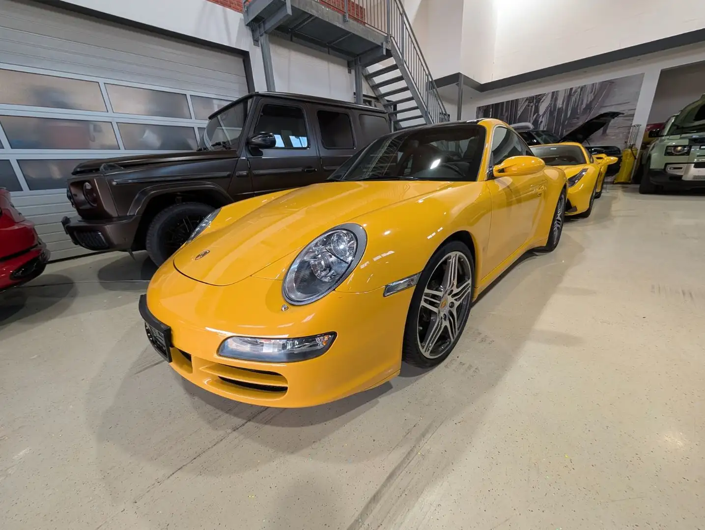 Porsche 911 /997 Targa 4 S*PCCB*SPORTABG*CARBON*EXCLUSIV Jaune - 2
