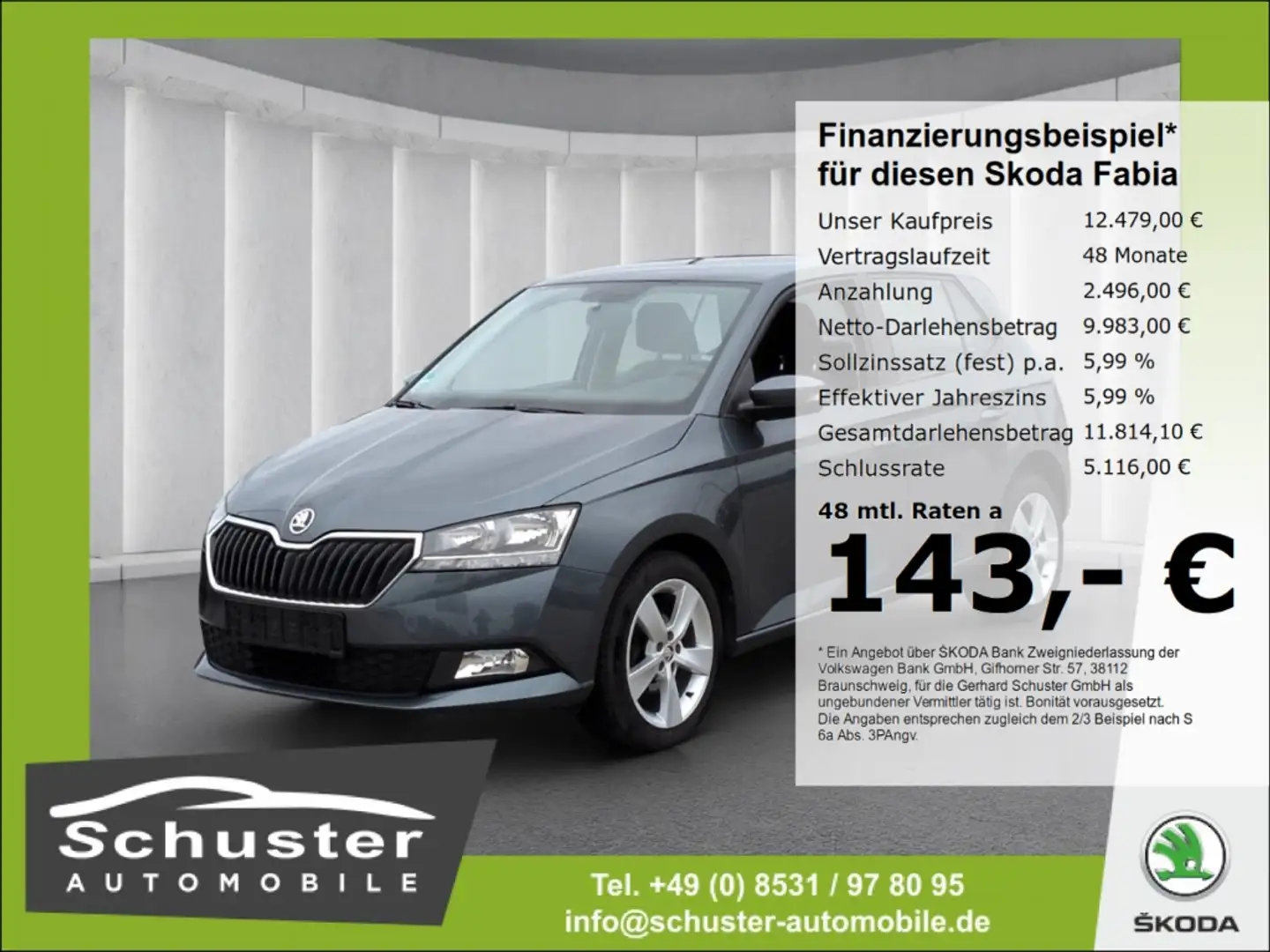 Skoda Fabia Cool Plus 1.0TSI*SHZ PDC Klima Blueto Alu Grau - 1