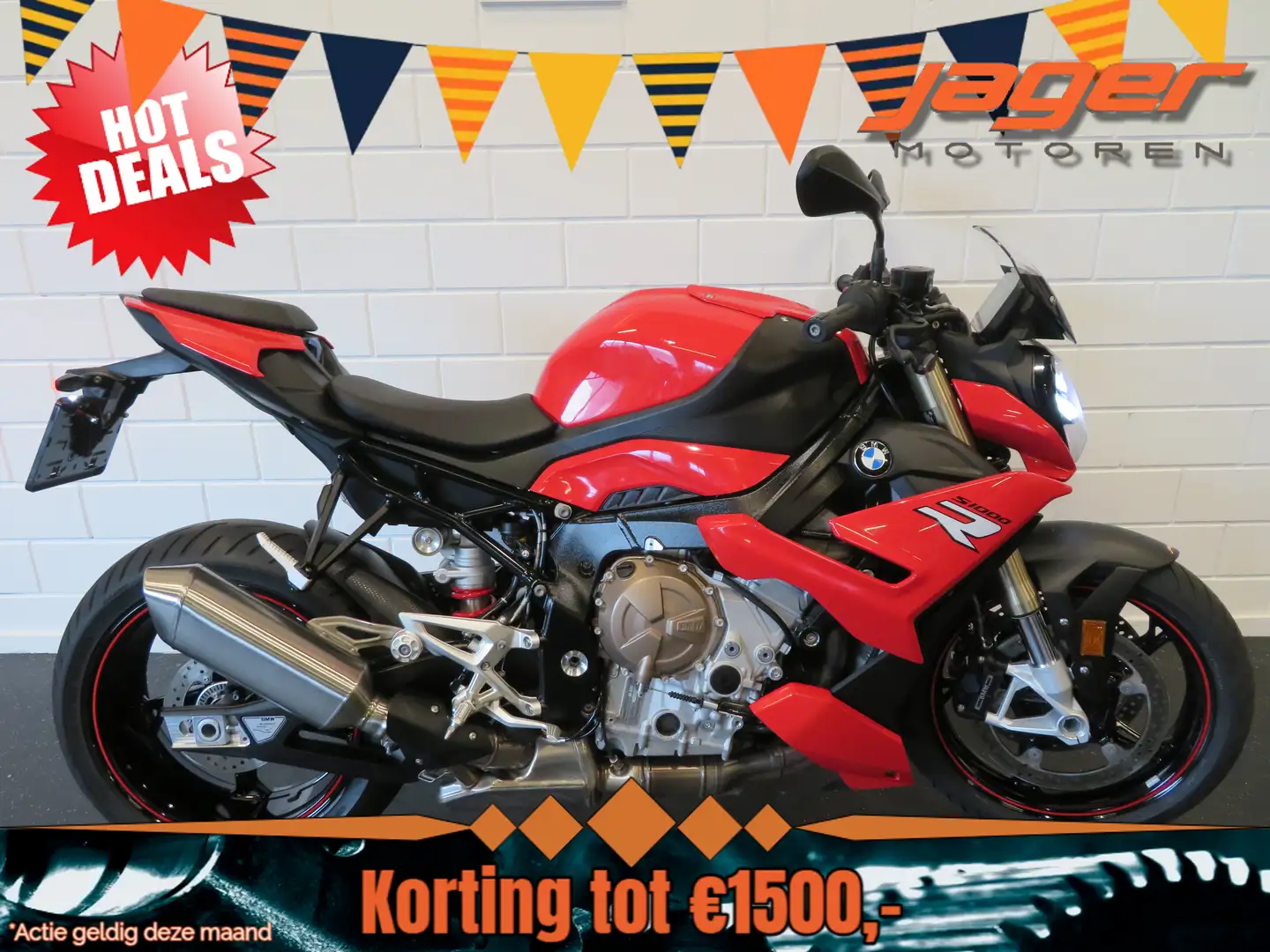 BMW S 1000 R FULL OPTION! NIEUWSTAAT Rood - 1