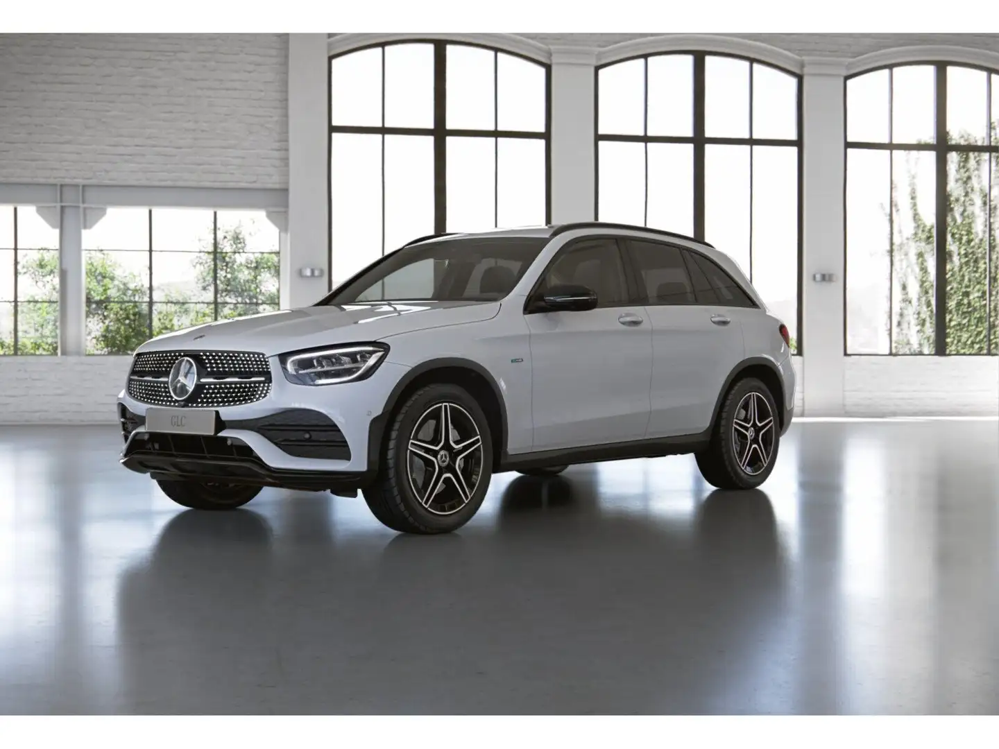 Mercedes-Benz GLC 300 de 4M AMG+Night+Burmester+Memory+LED+360 Weiß - 2