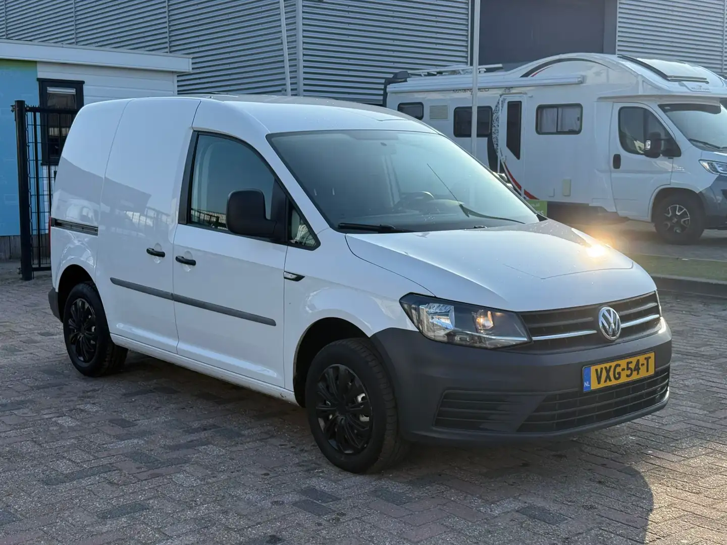 Volkswagen Caddy 2.0 TDI L1H1 Navi Trekhaak Airco Schuifdeur Weiß - 2