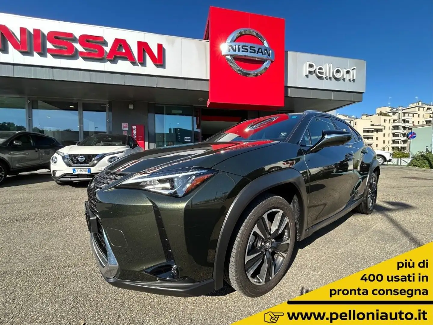 Lexus UX 250h Hybrid Executive CVT KM CERTIFICATI - IVA ESP Verde - 1