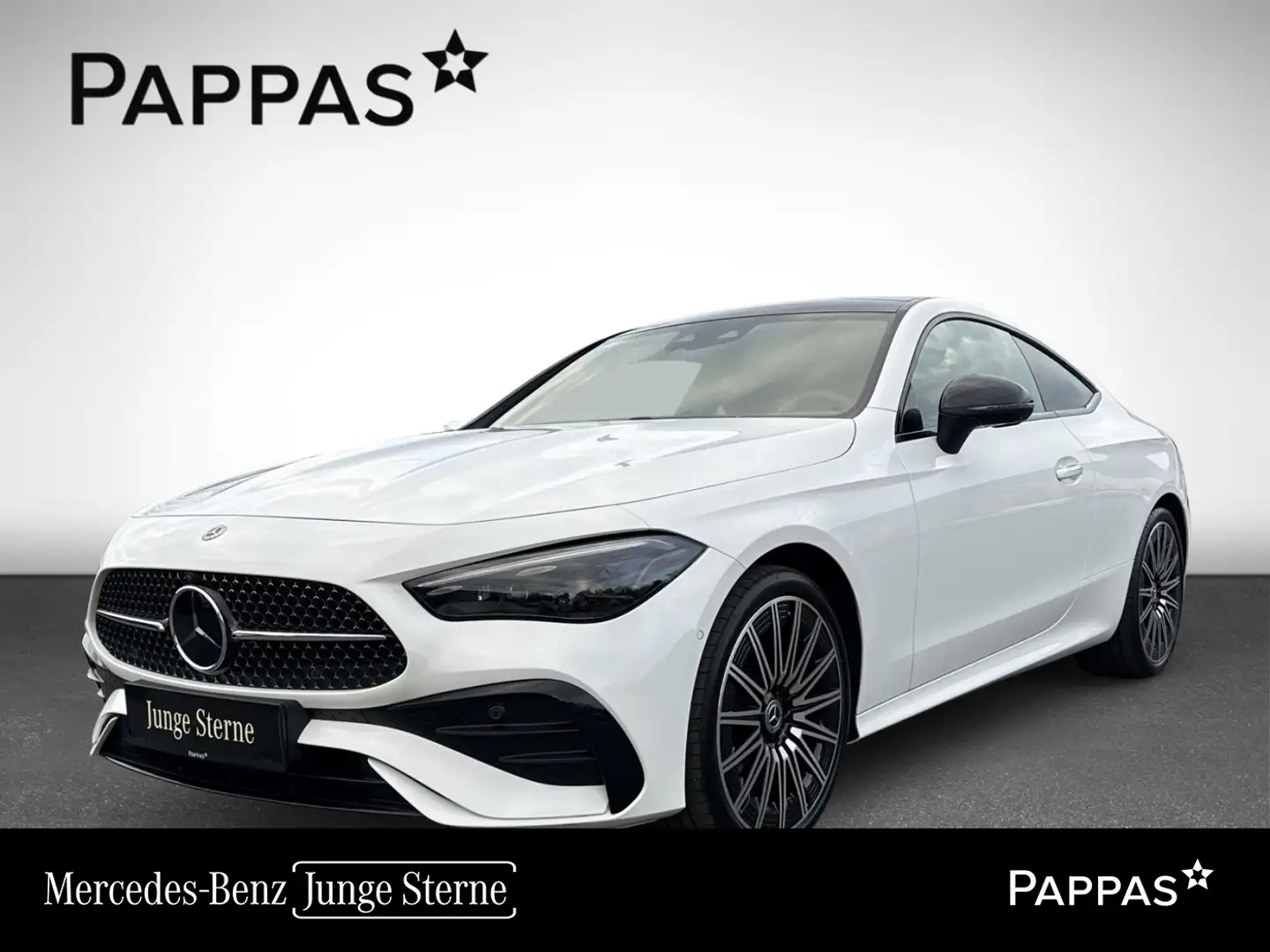 Mercedes-Benz CLE 220 d Coupé Totw Distr PTS LED Sitzklima Pano Blanc - 1