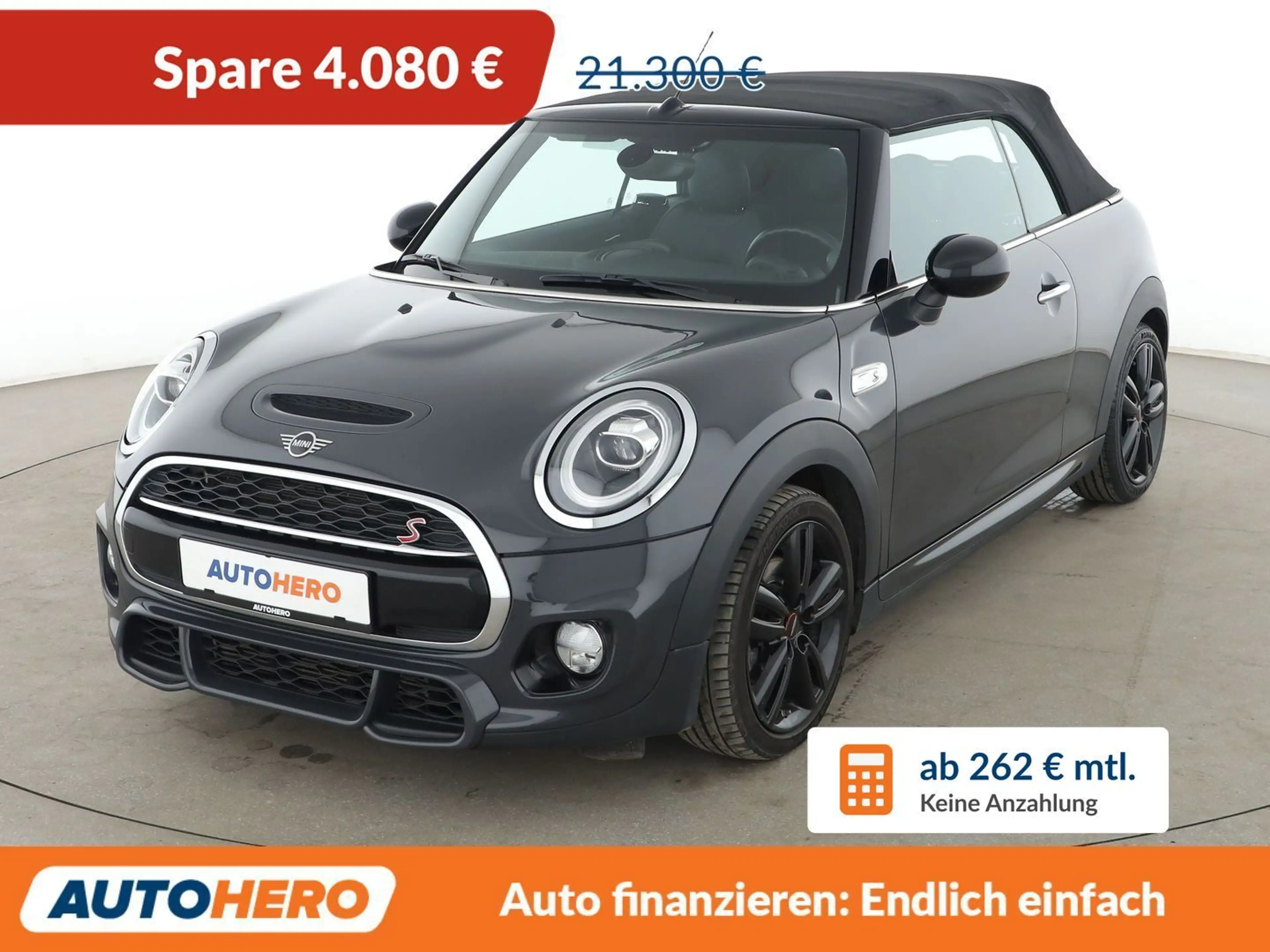 MINI Cooper S Cabrio Cooper S Aut.*NAVI*TEMPO*PDC*SHZ*LIM*ALU*