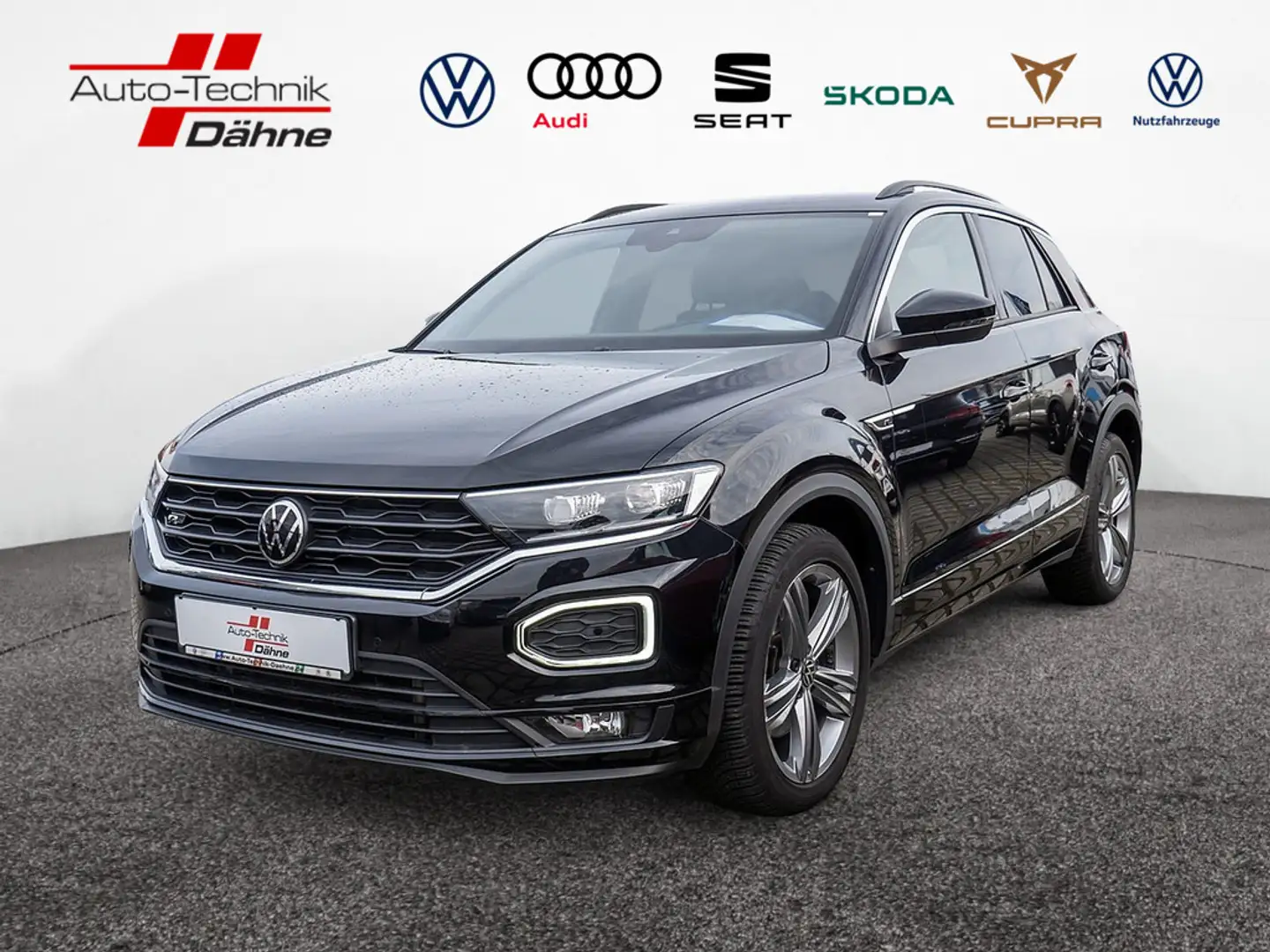 Volkswagen T-Roc Sport 2.0 TSI R-Line 4MOTION ACC LED Schwarz - 1