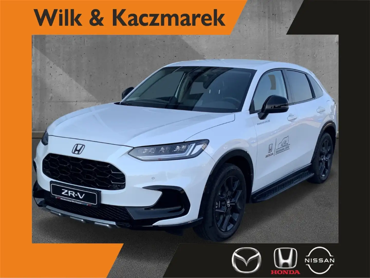 Honda ZR-V e HEV 2.0 Sport Navi LED ACC El. Heckklappe Apple Blanc - 1