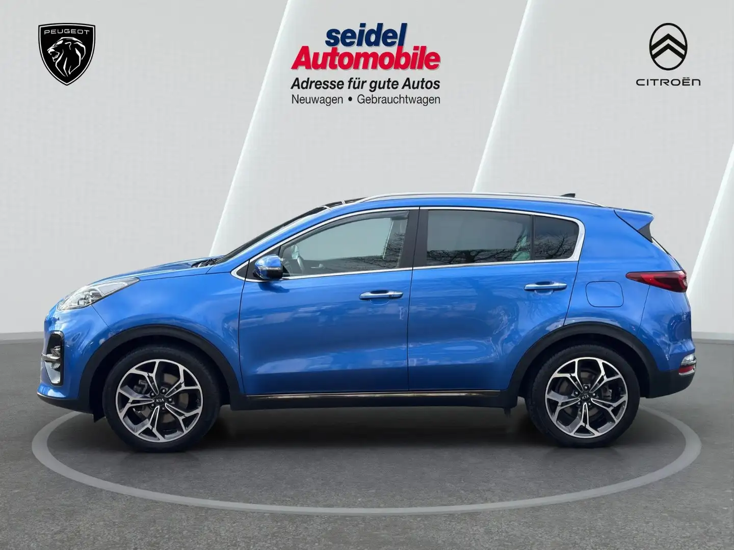 Kia Sportage 2.0 CRDI Mild Hybrid GT Line 4 WD Techn Blau - 2
