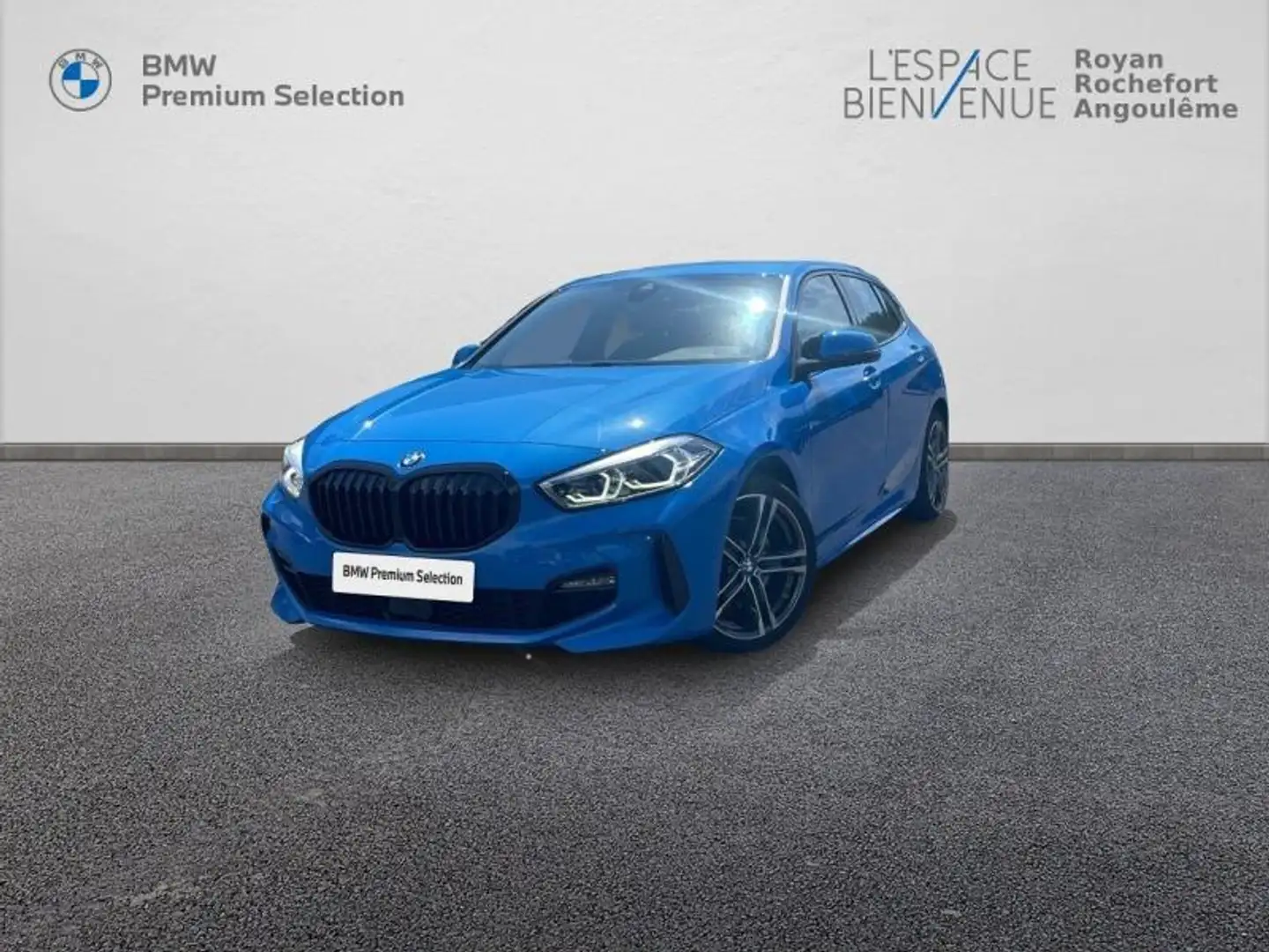 BMW 118 118iA 136ch M Sport DKG7 Bleu - 1