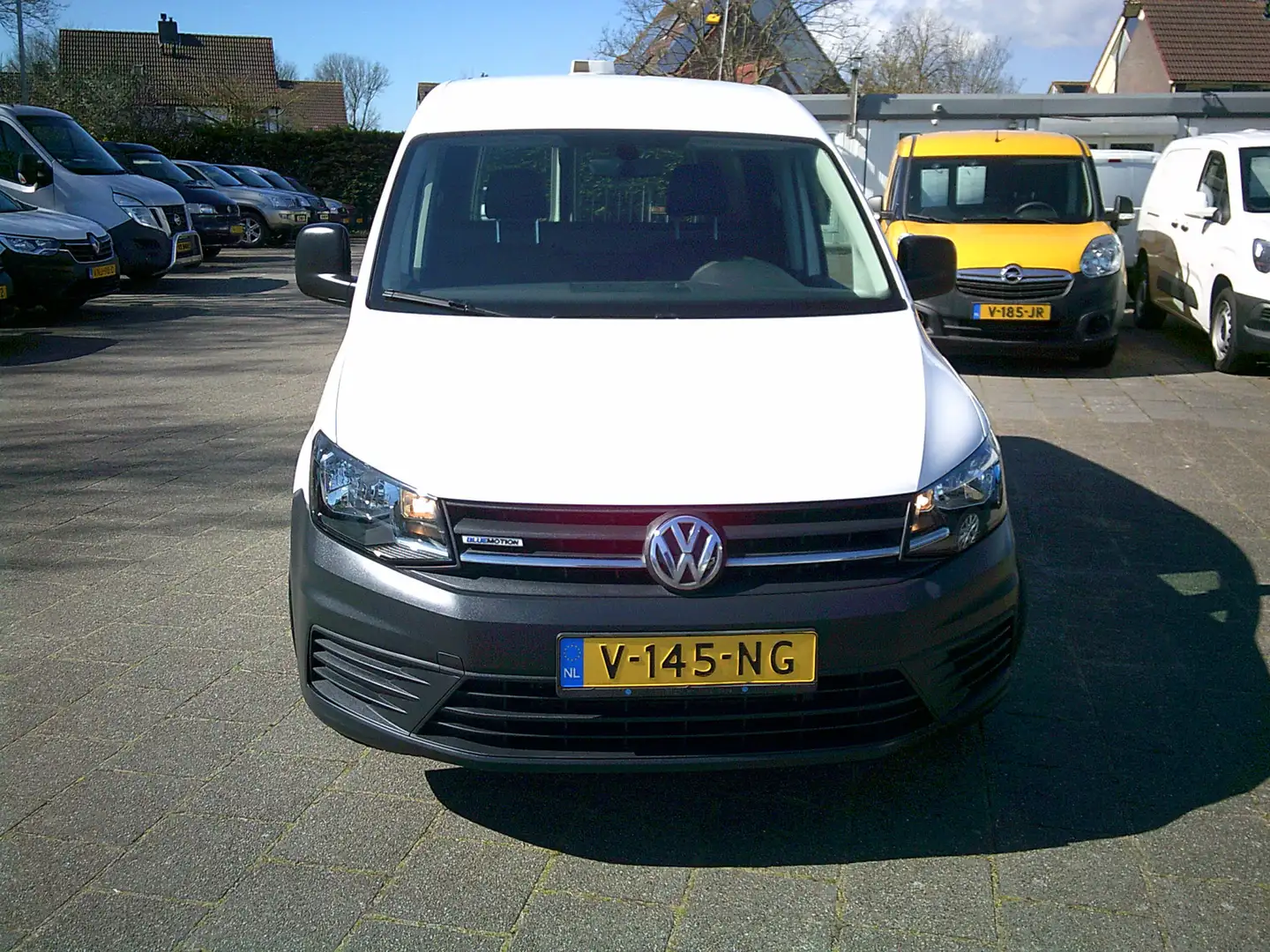 Volkswagen Caddy 1.4 TGI L1H1 EcoFuel Trendline VOORZIEN VAN AIRCO+ Wit - 2