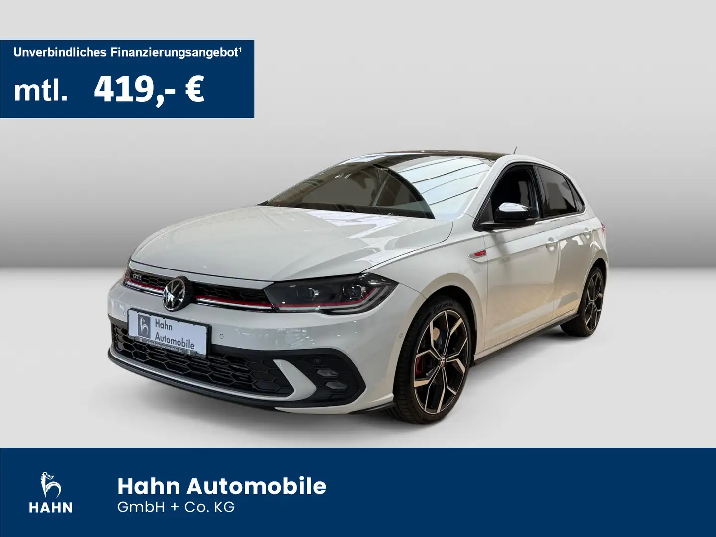 Volkswagen Polo 2.0TSI DSG GTI Matrix Nav CAM Beats APP ACC Weiß - 1