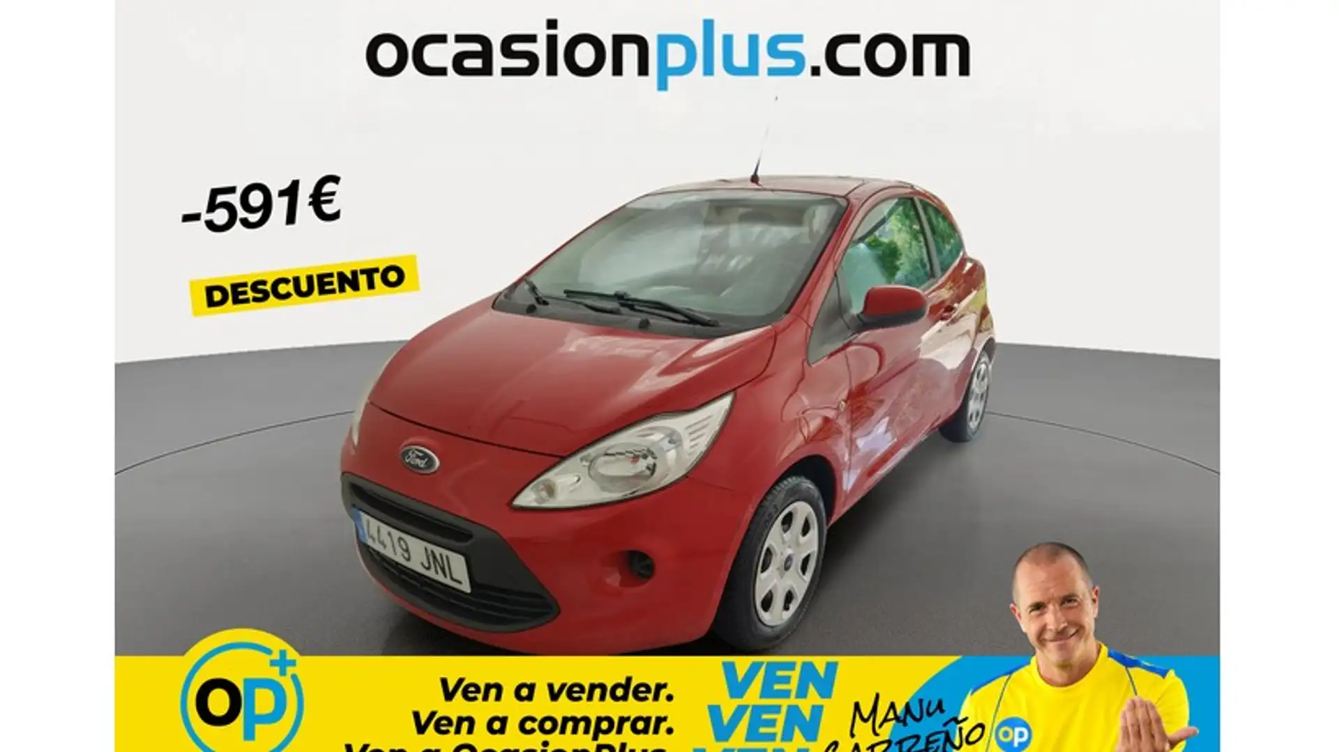 Ford Ka/Ka+ 1.20 Auto-S&S Urban Rojo - 1