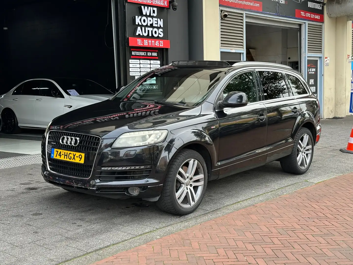 Audi Q7 3.0 TDI quattro Pro Line + 5+2 Aut Leer Navi Camer Noir - 1