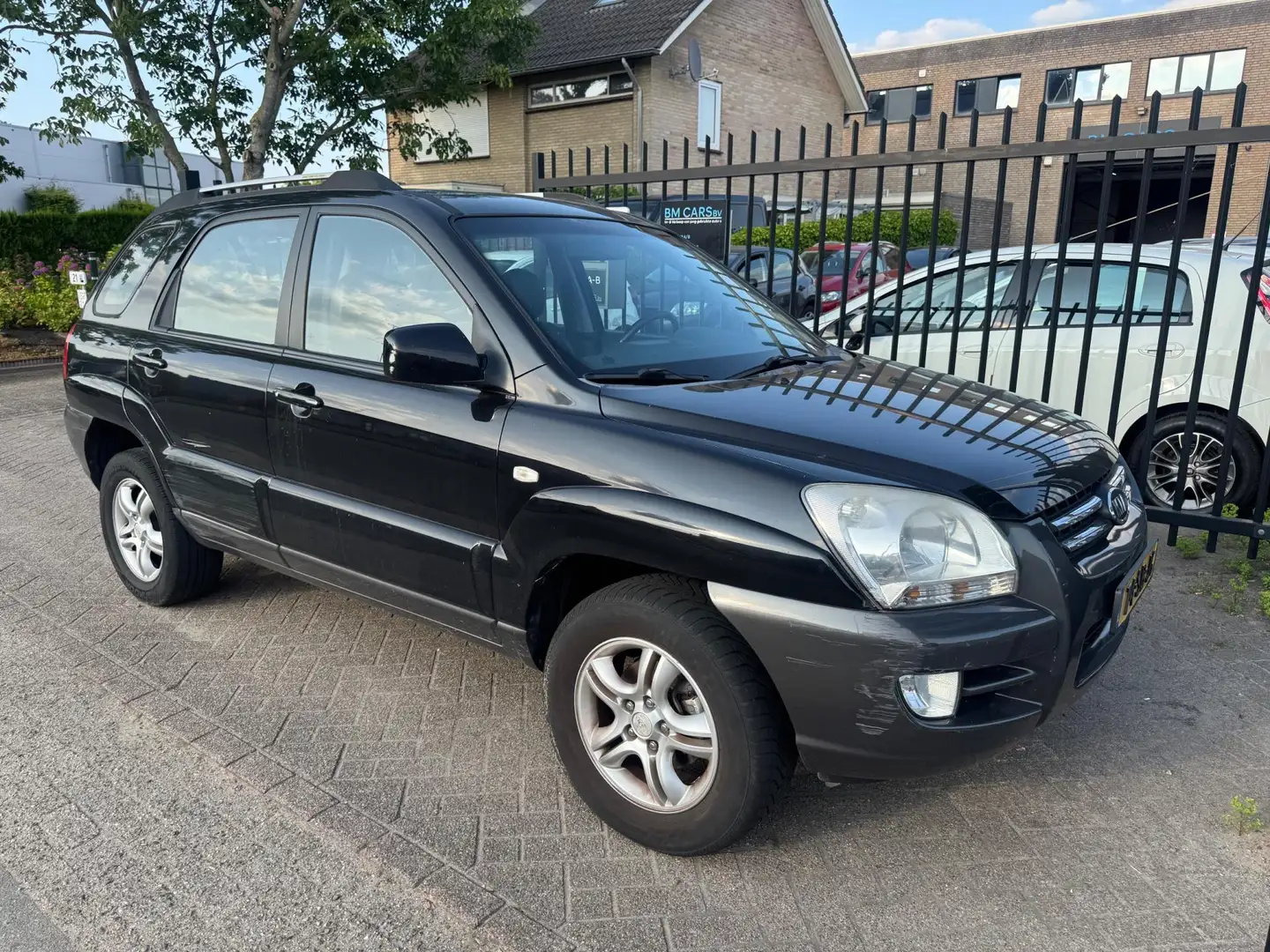Kia Sportage 2.0 CVVT Executive Airco Zwart - 2