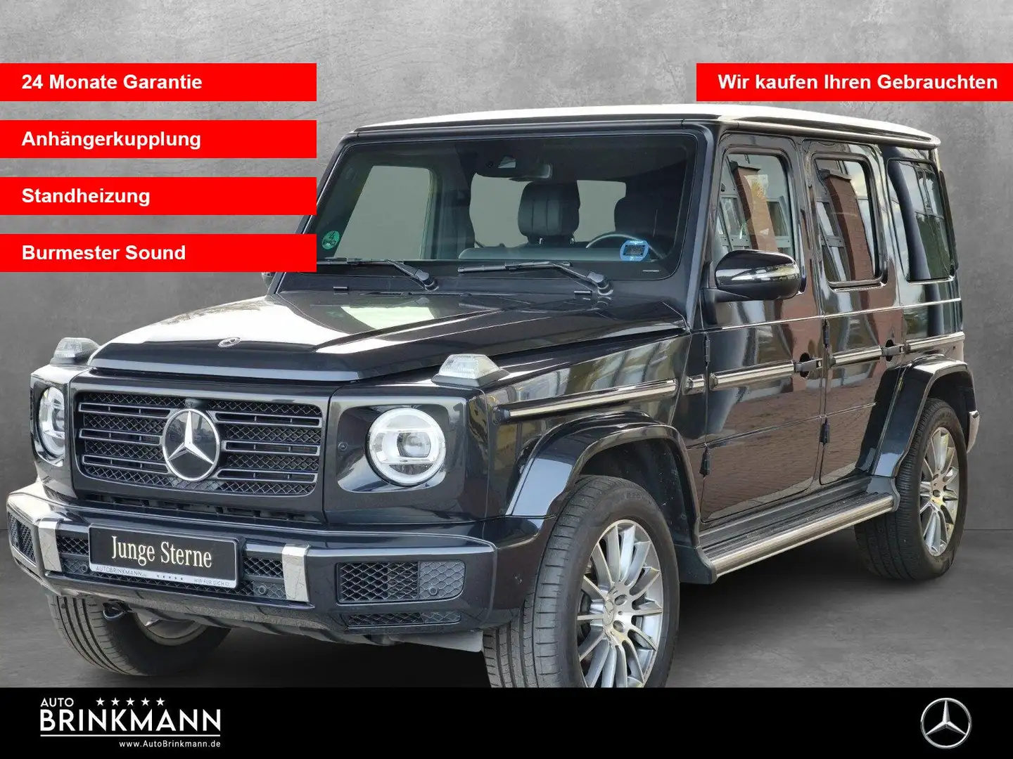 Mercedes-Benz G 350 G 350 d AMG/AHK/STANDHZG/SHD/360°KAM/MULTIBEAM Schwarz - 1