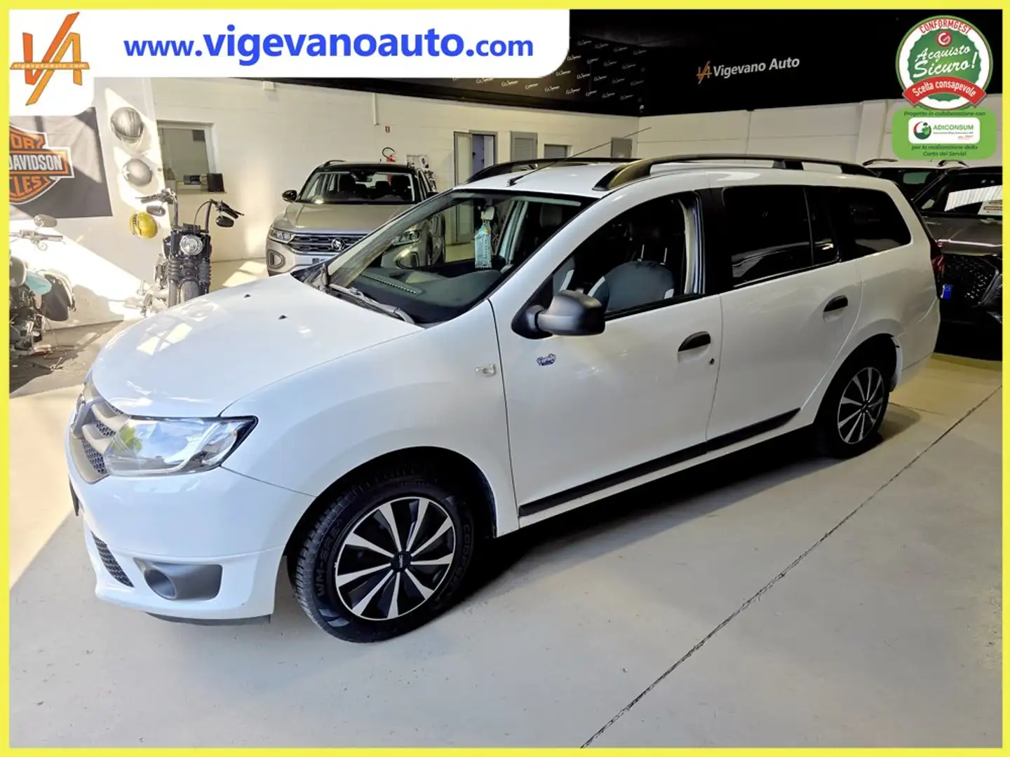 Dacia Logan Logan MCV 1.5 dci 90cv Family s Bianco - 2