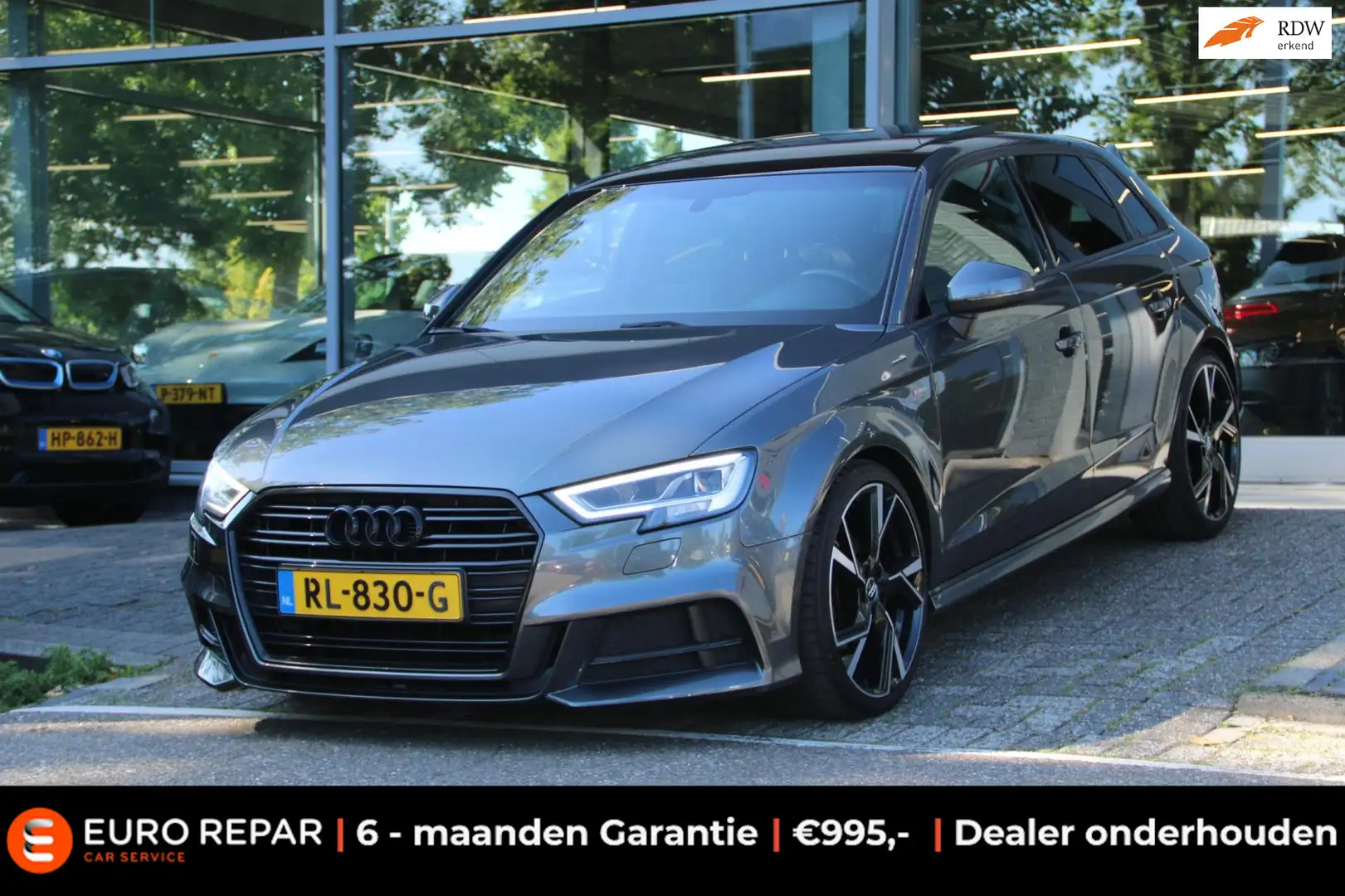 Audi A3 Sportback 1.5 TFSI CoD Sport S Line Edition PANO-D Grey - 1