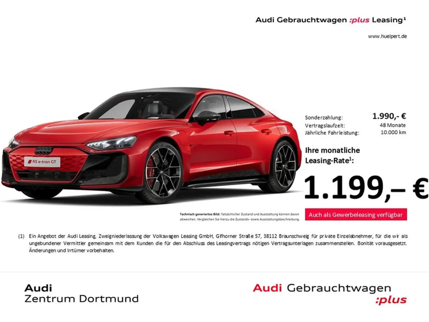 Audi RS e-tron GT performance quattro CARBONDACH LM21 Rojo - 1