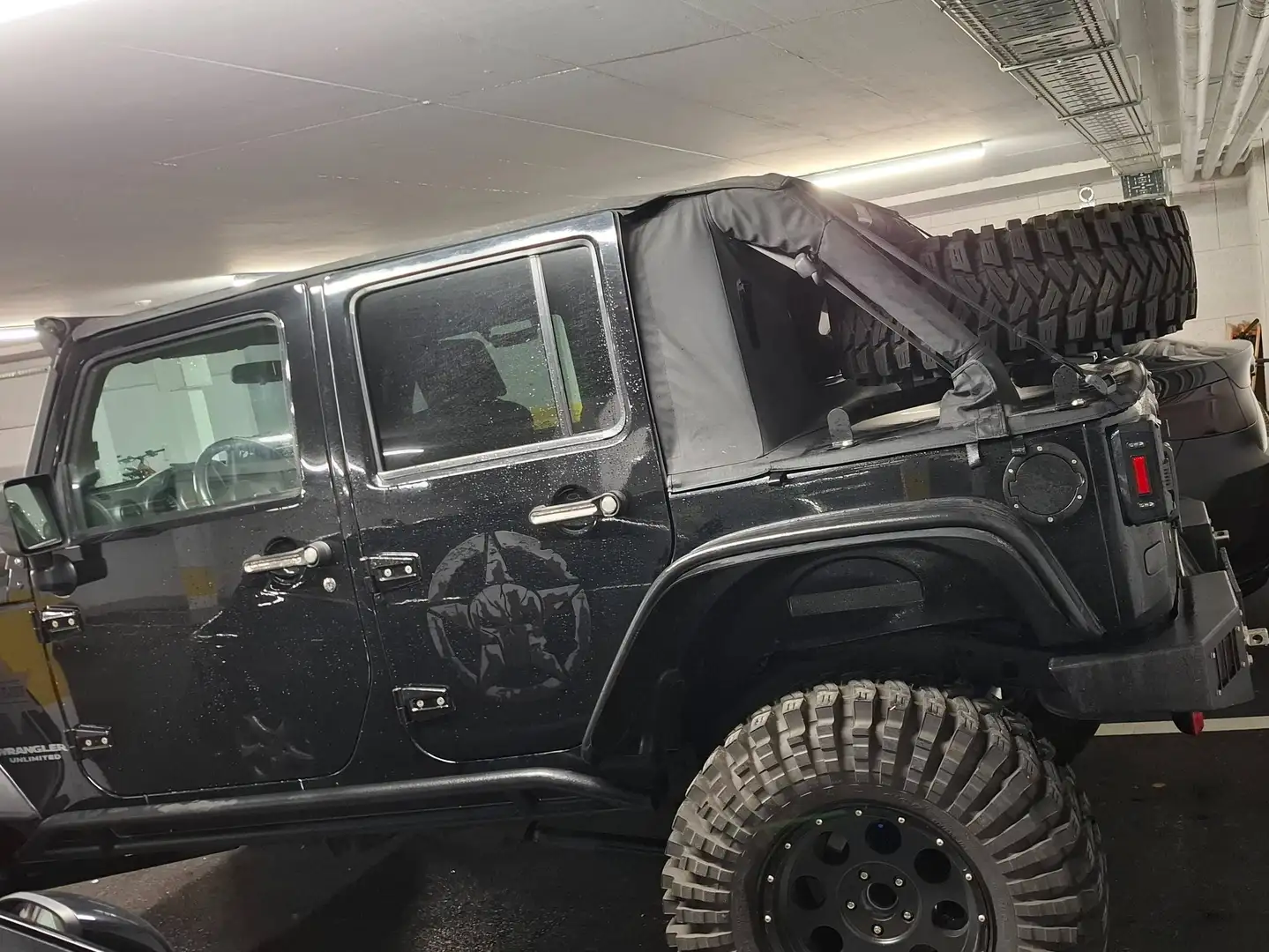 Jeep Wrangler Wrangler Unlimited Rubicon 2,8 CRD HT Aut. Unlimited Rubicon Schwarz - 1