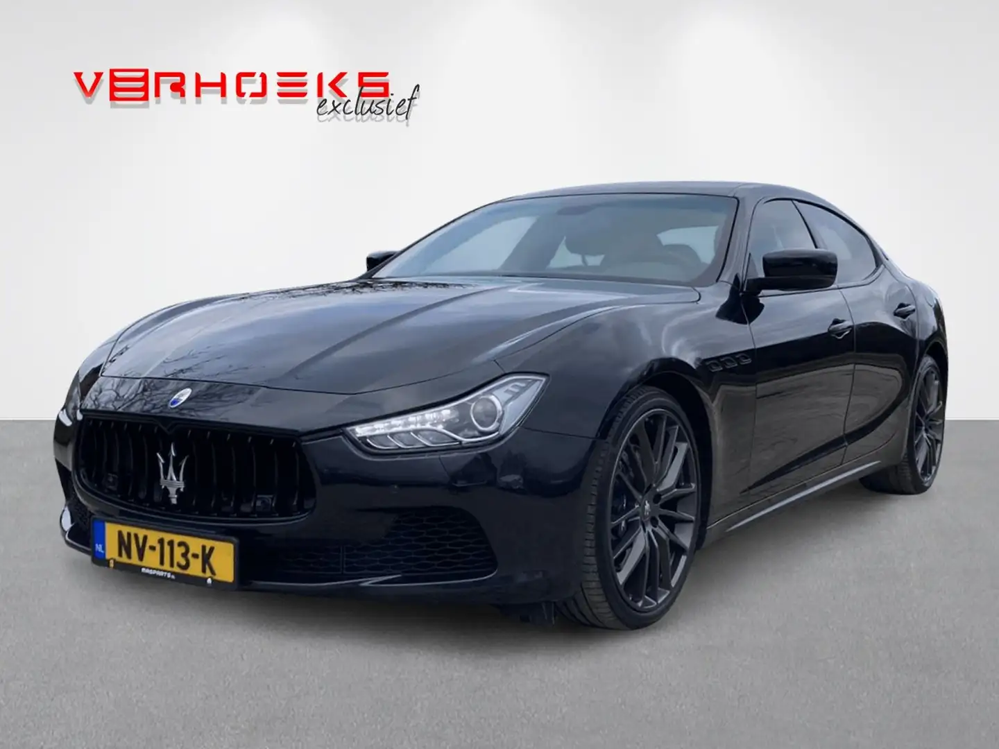 Maserati Ghibli 3.0 S Q4 Black Edition Zwart - 1