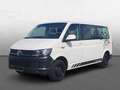 Volkswagen T6 Transporter 2.0 TDI Kombi lang Navi+Sthzg+AHK Blanc - thumbnail 3