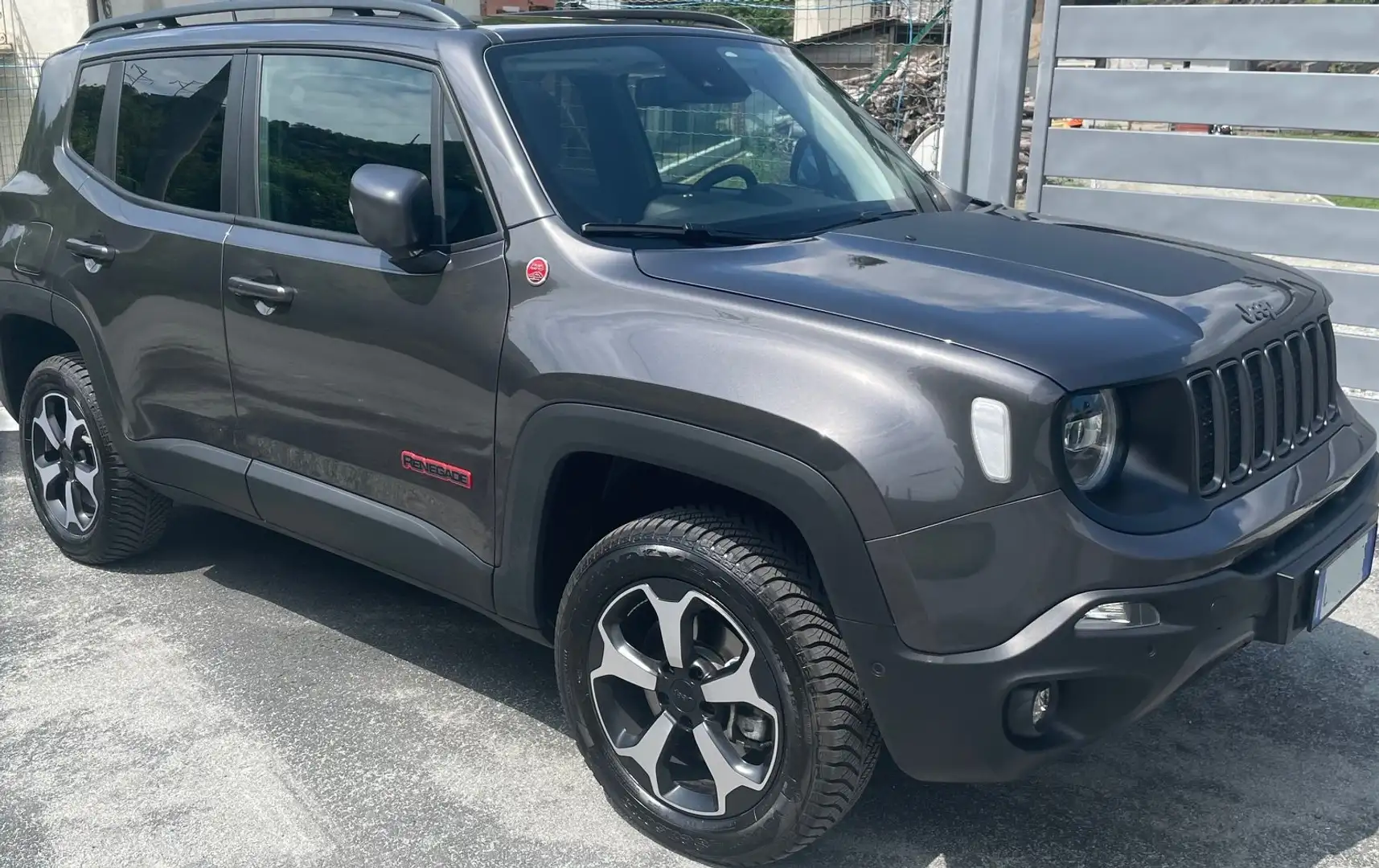 Jeep Renegade Renegade 2.0 mjt Trailhawk 4wd 170cv auto 9m Gris - 2
