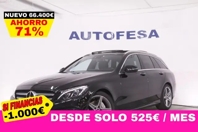 Mercedes-Benz C 55 AMG C220D ESTATE LINE AUTO 170CV 5P # CUERO, TECHO ELE