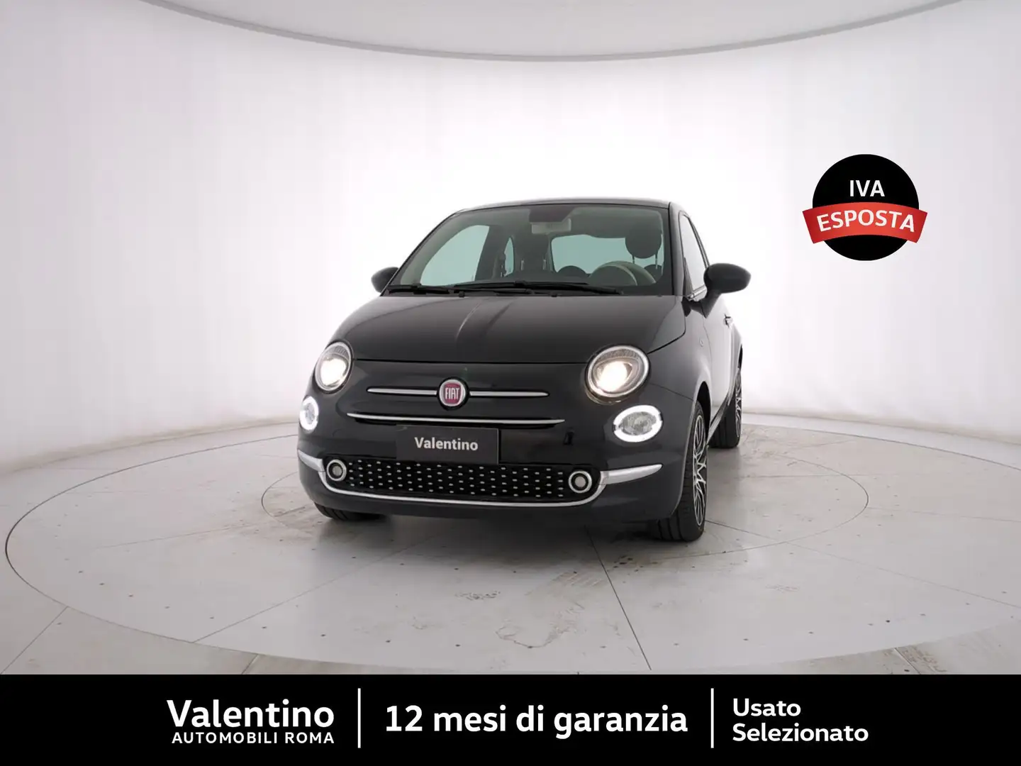 Fiat 500 1.0 Hybrid Lounge Nero - 1