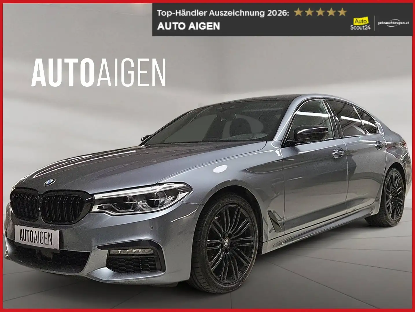 BMW 520 d xDrive * M-PAKET * SHADOW * HEAD-UP * STANDHZ * GESTIK * HARMAN-KADON * 360° KAMERA * LED * Grau - 1