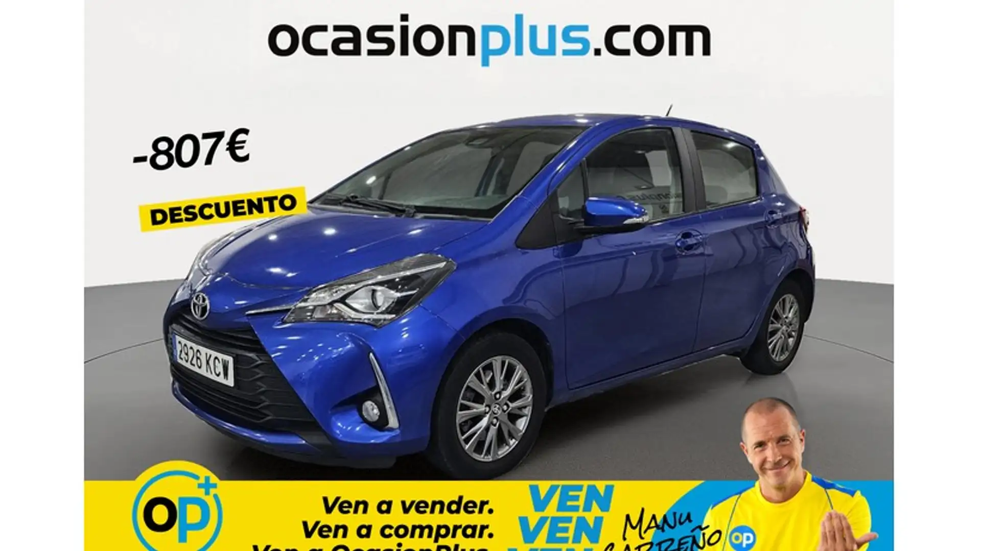Toyota Yaris 1.5 Active Azul - 1